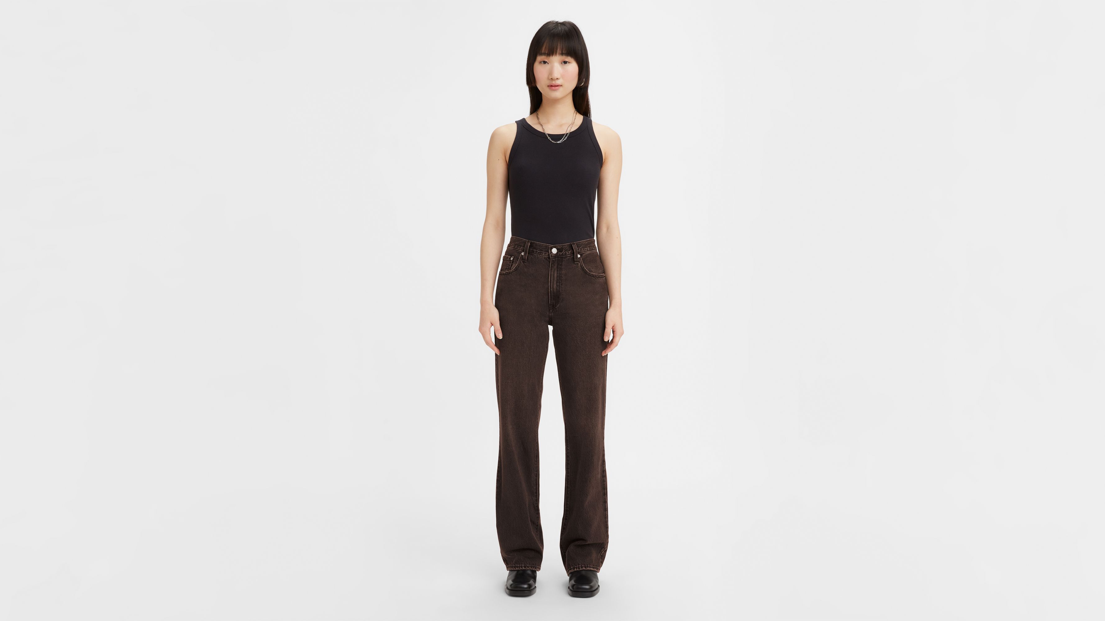 Baggy Bootcut Women's Jeans - Brown | Levi's® US