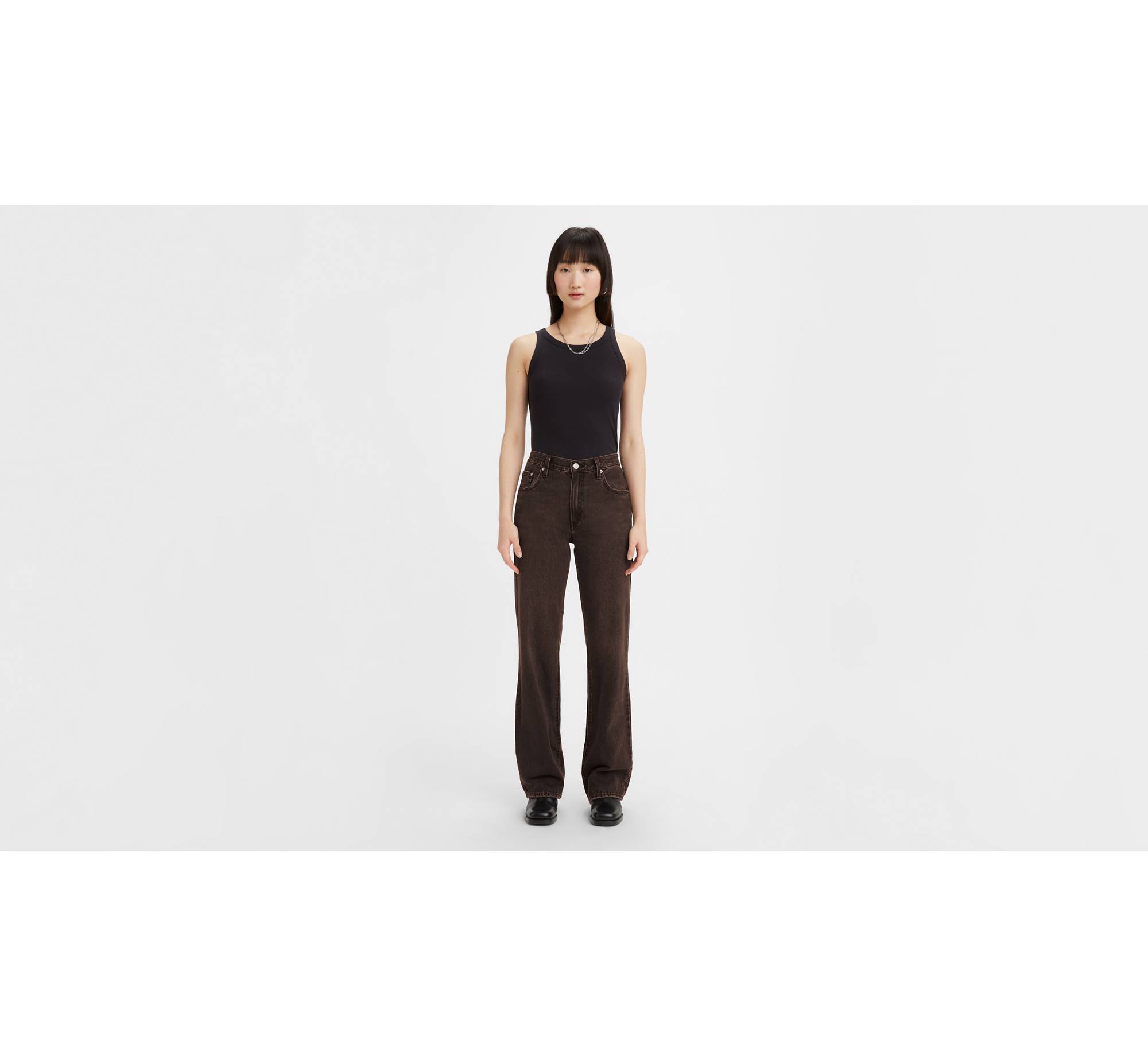 Baggy Bootcut Jeans - Brown | Levi's® GR