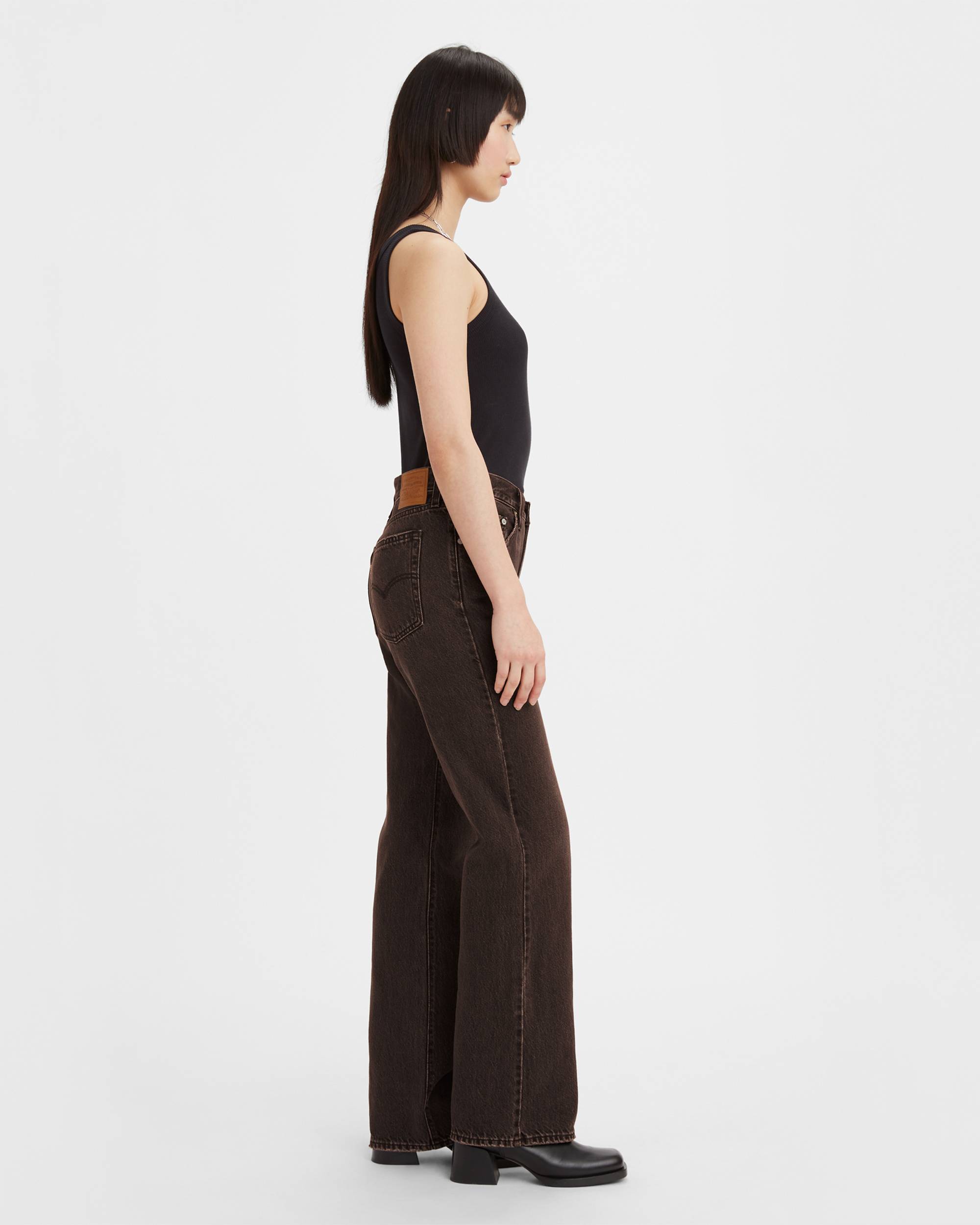 Baggy Bootcut Women's Jeans - Brown | Levi's® US Baggy Bootcut Women's Jeans - Brown | Levi's® US