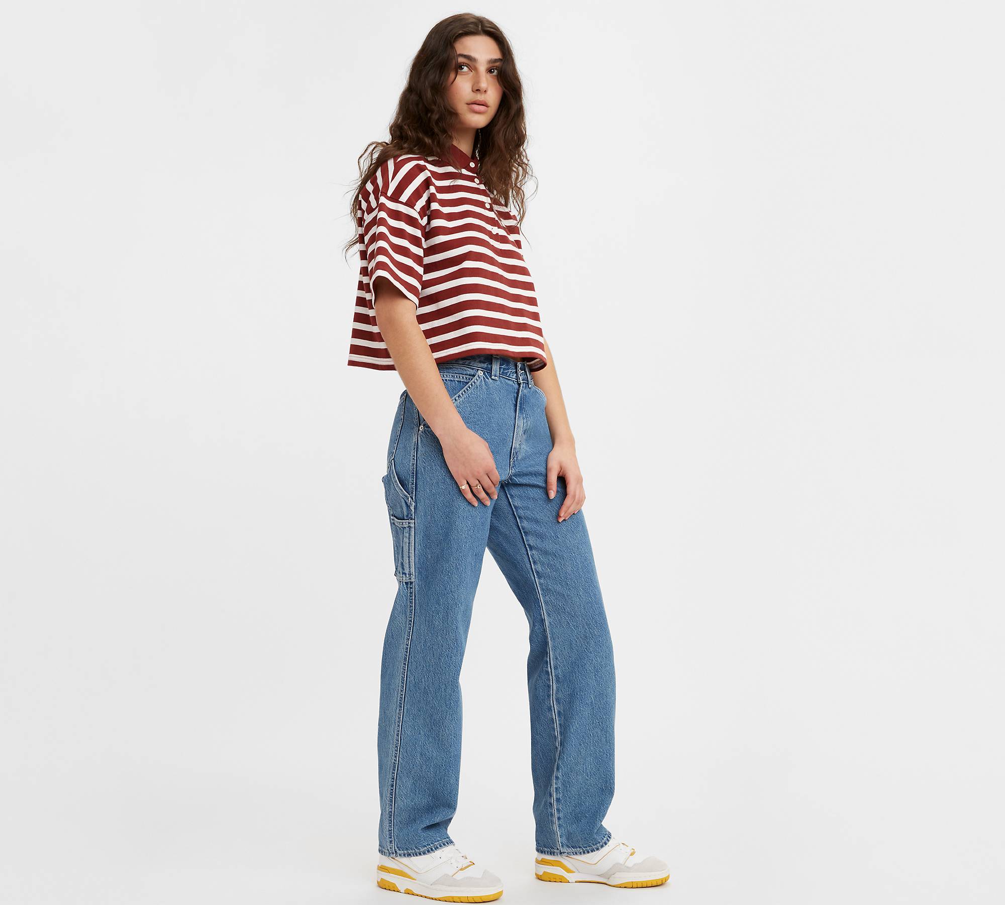 Baggy Dad Utility Jeans 1