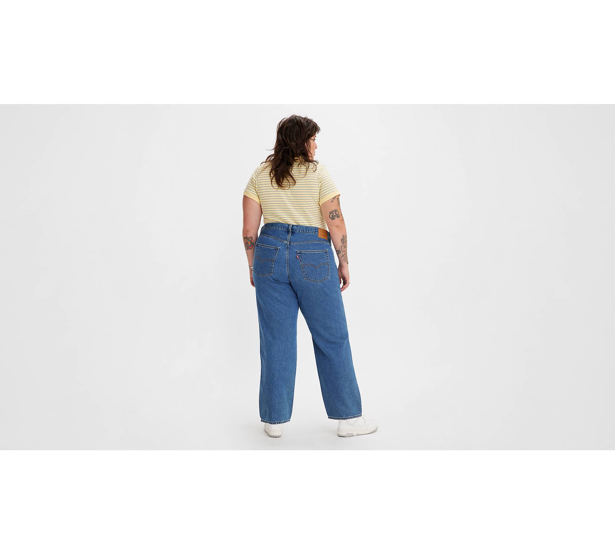 94 Baggy Women's Jeans (plus Size) - Light Wash