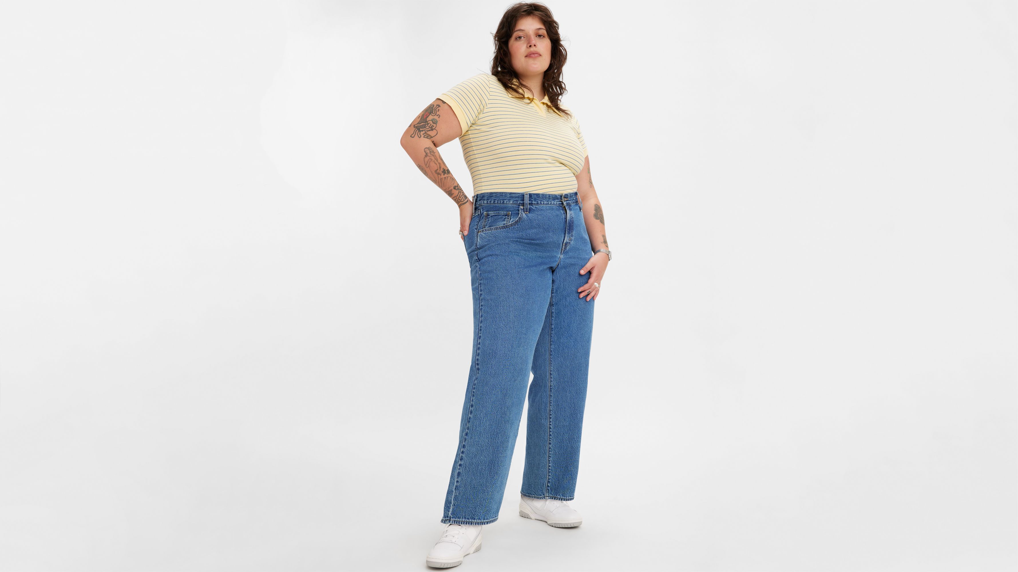 Baggy Dad Women's Jeans (plus Size) - Medium Wash | Levi's® US