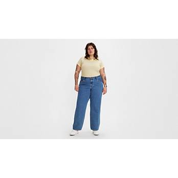 Baggy Dad Women's Jeans (Plus Size) 2