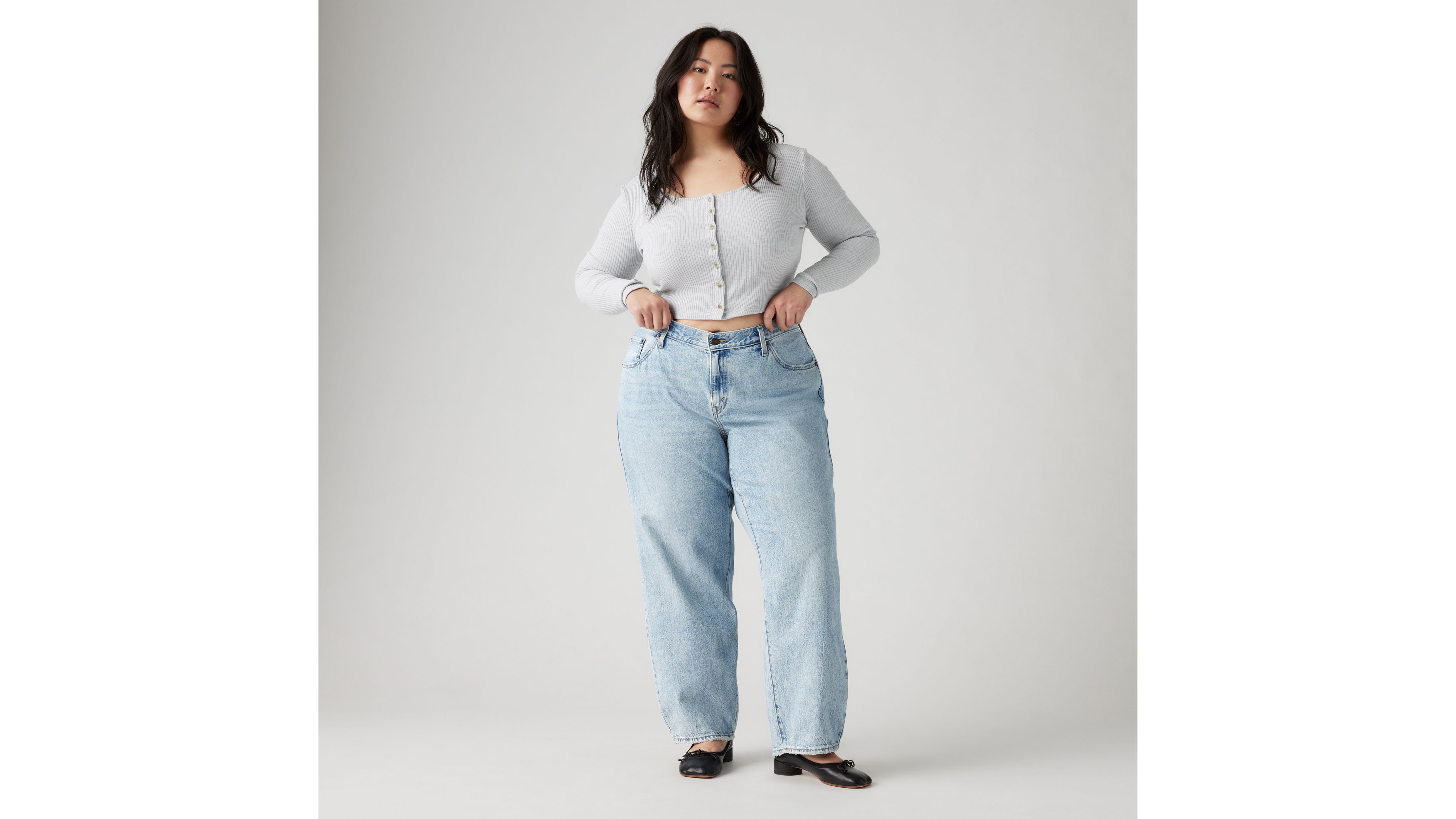 Baggy Dad Women's Jeans (plus Size) - Light Wash | Levi's® US