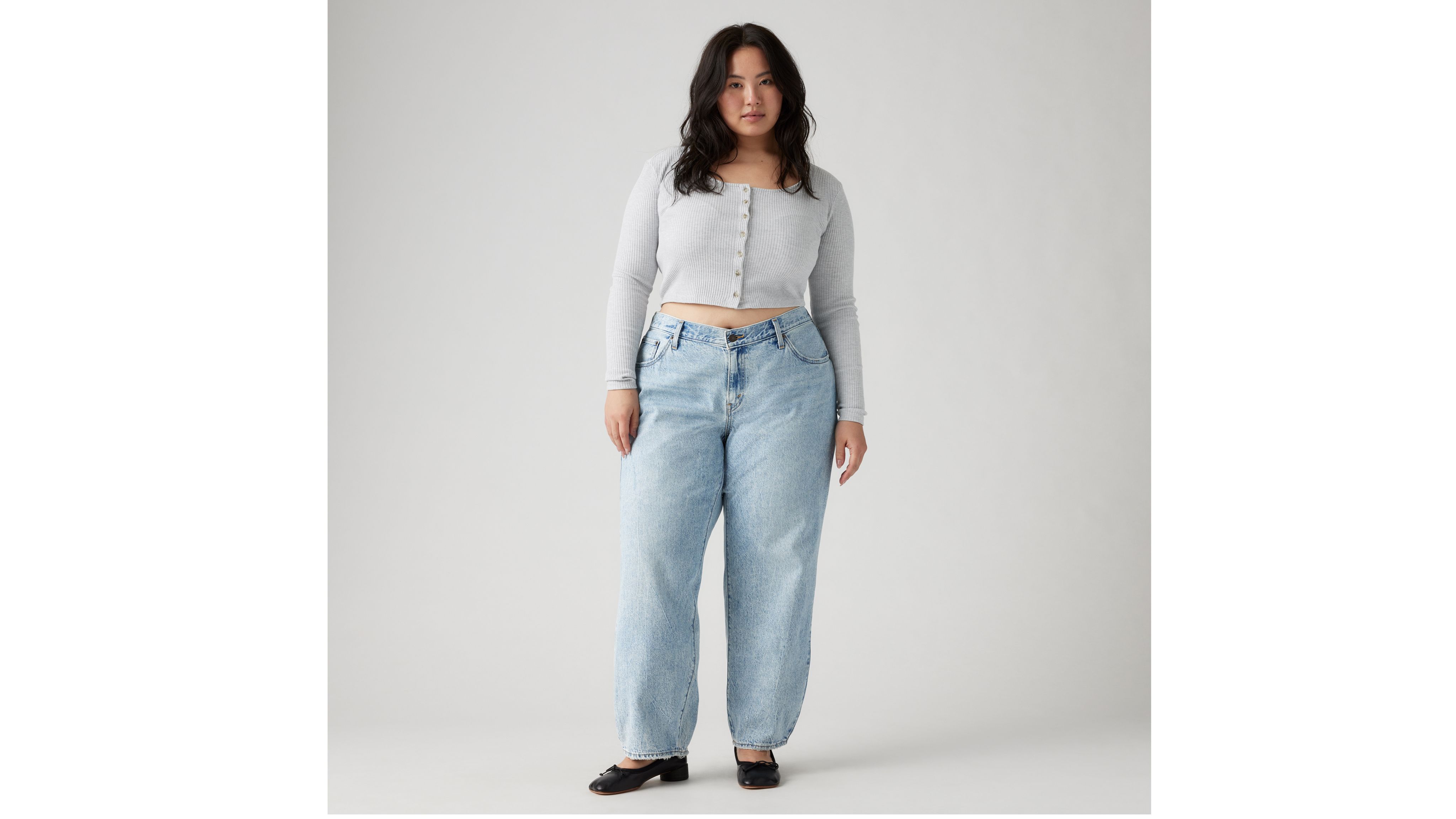 Baggy Dad Women's Jeans (Plus Size)