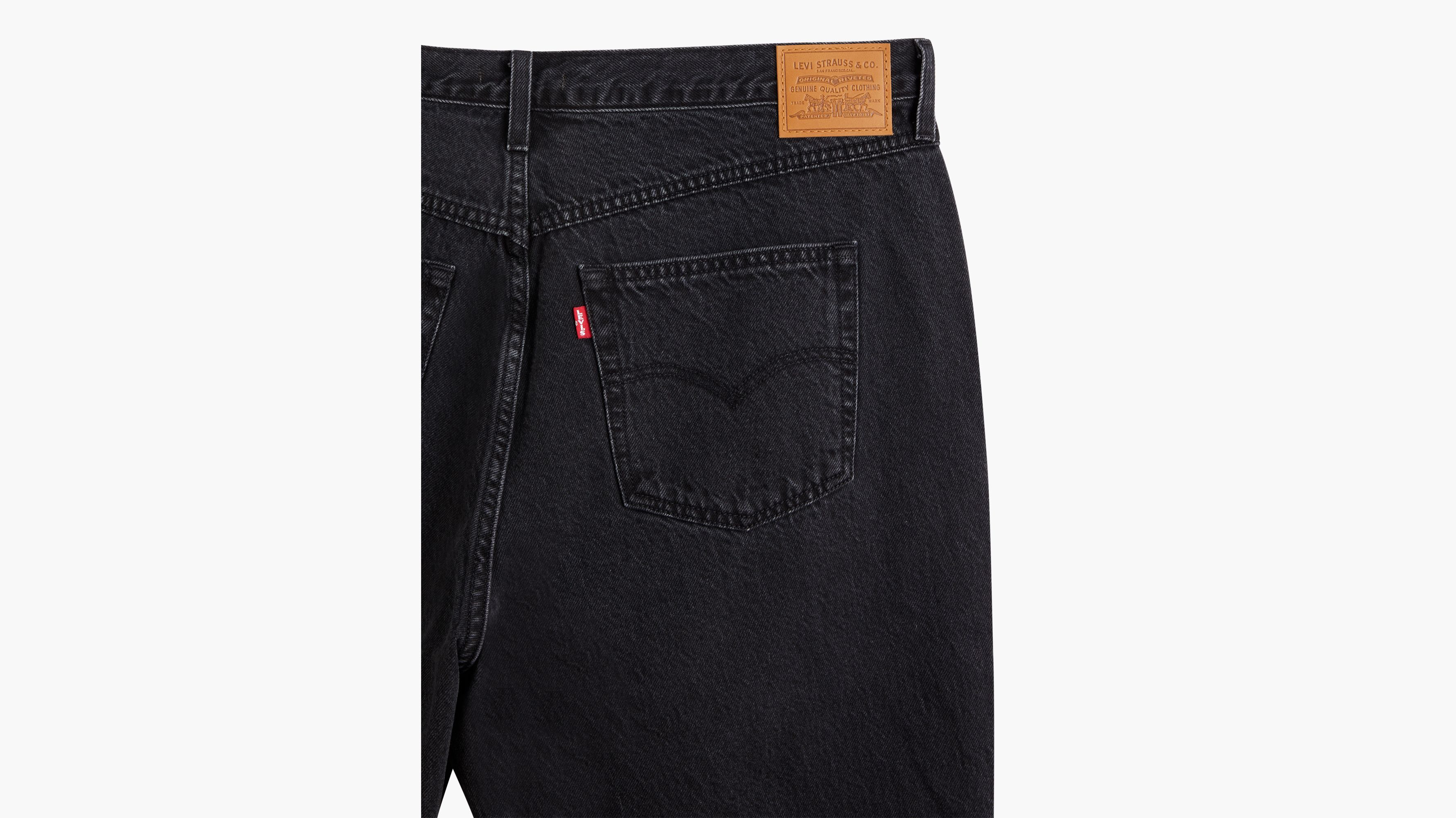 levis mom jeans black