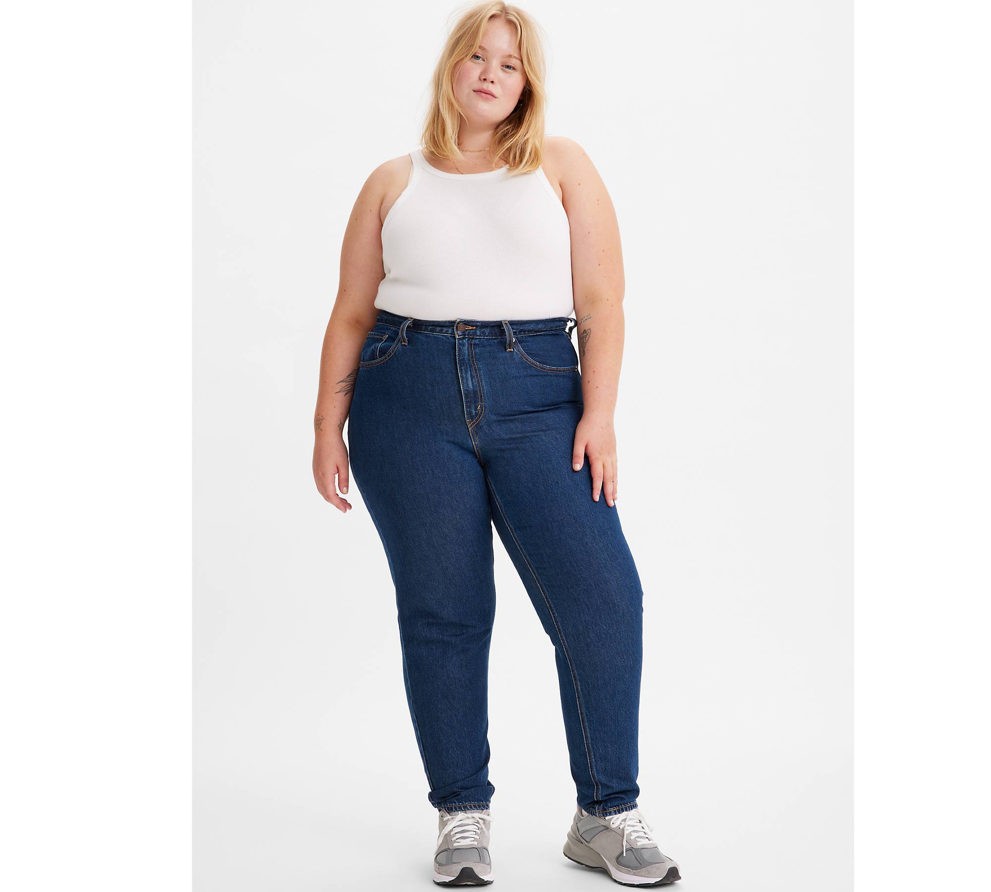 Jeans Mom de los 80 (talla grande) 1