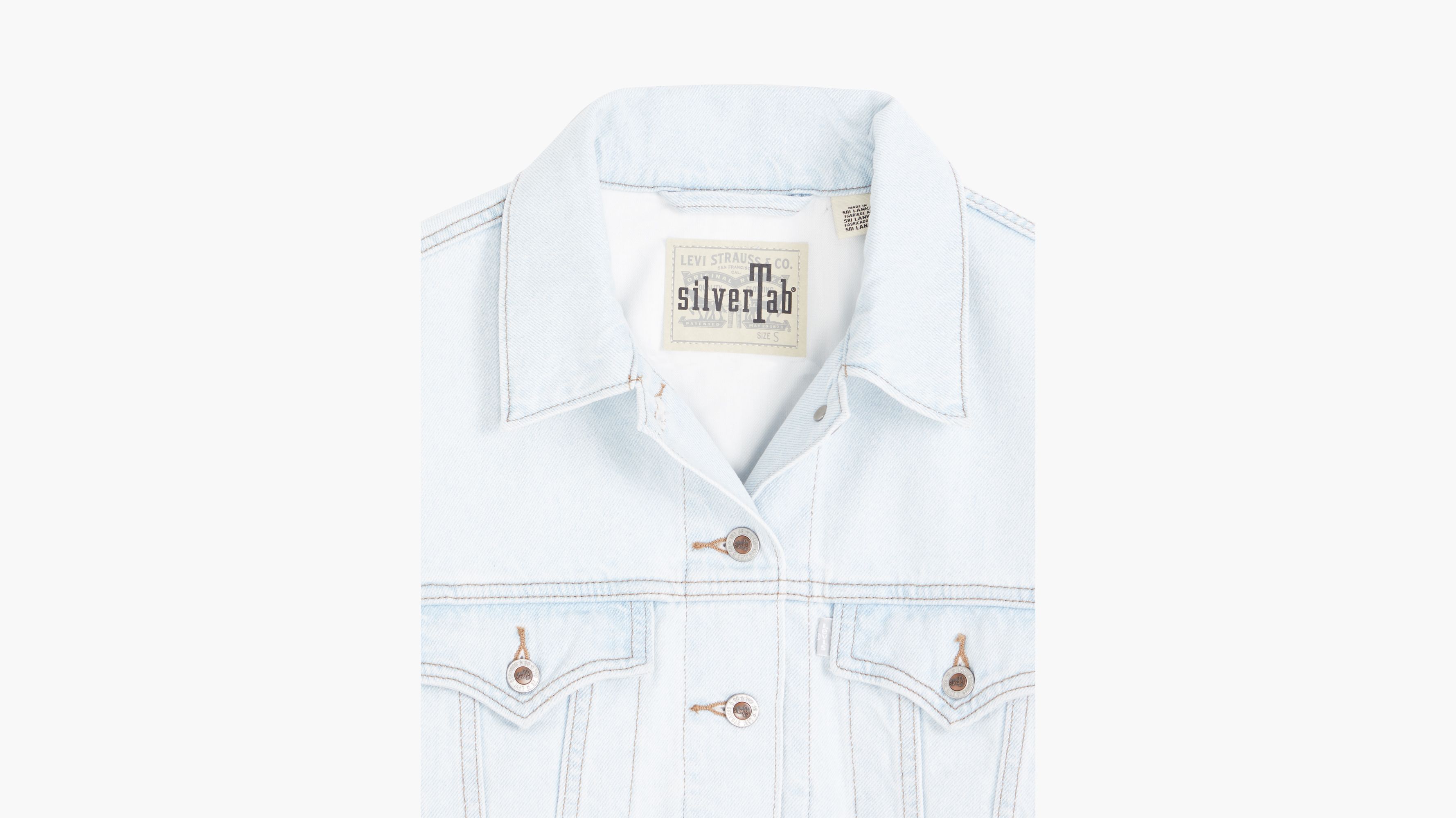 Veste Trucker courte Silvertab 5