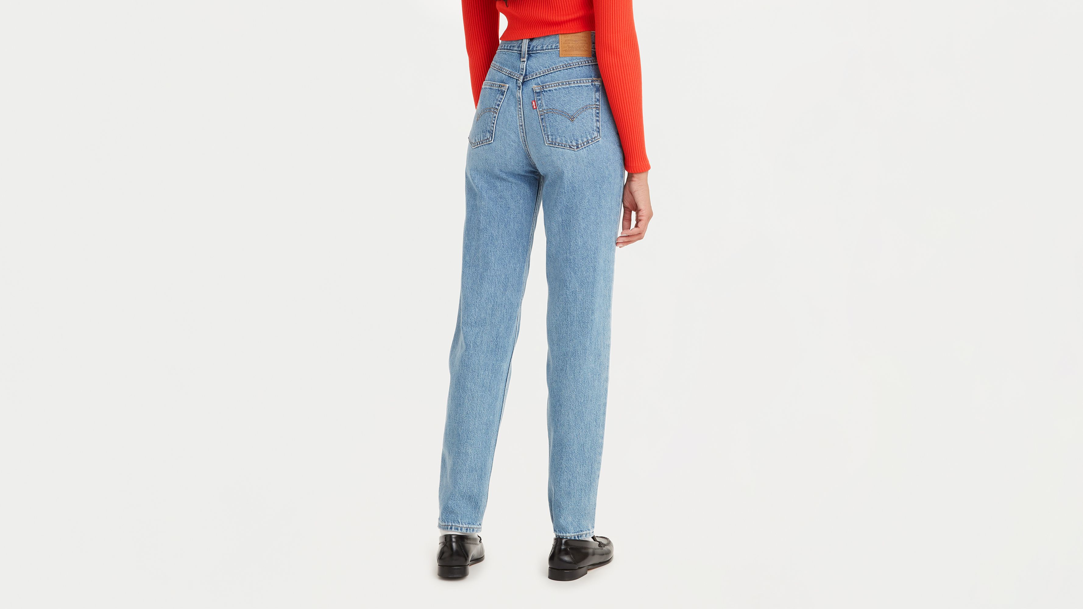 Levi's 80's Worn In Mom Jeans - High-Waisted Jeans - Medium Wash - Lulus