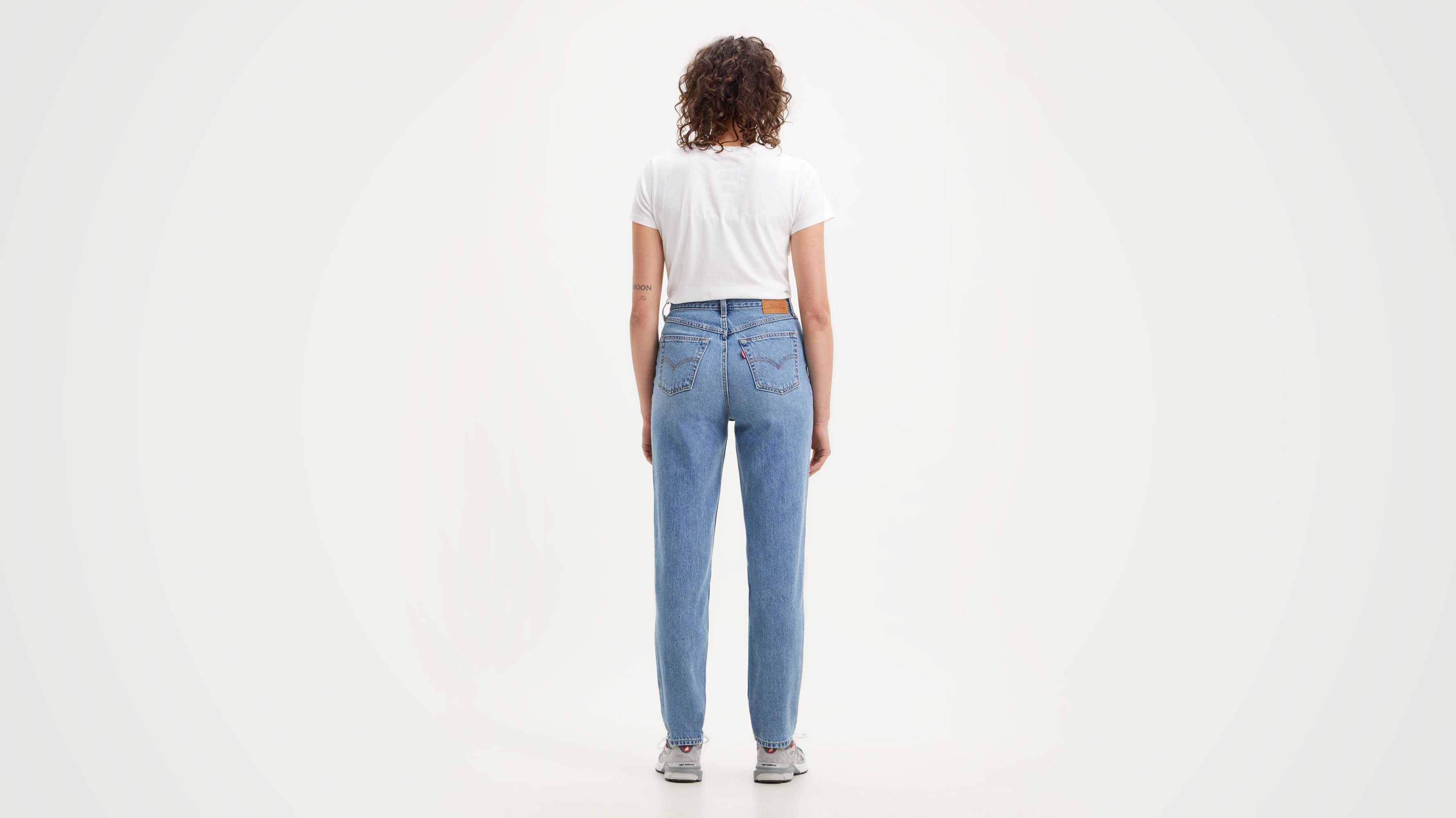 Levi's '80s Mom Jeans In Medium Indigo Worn In