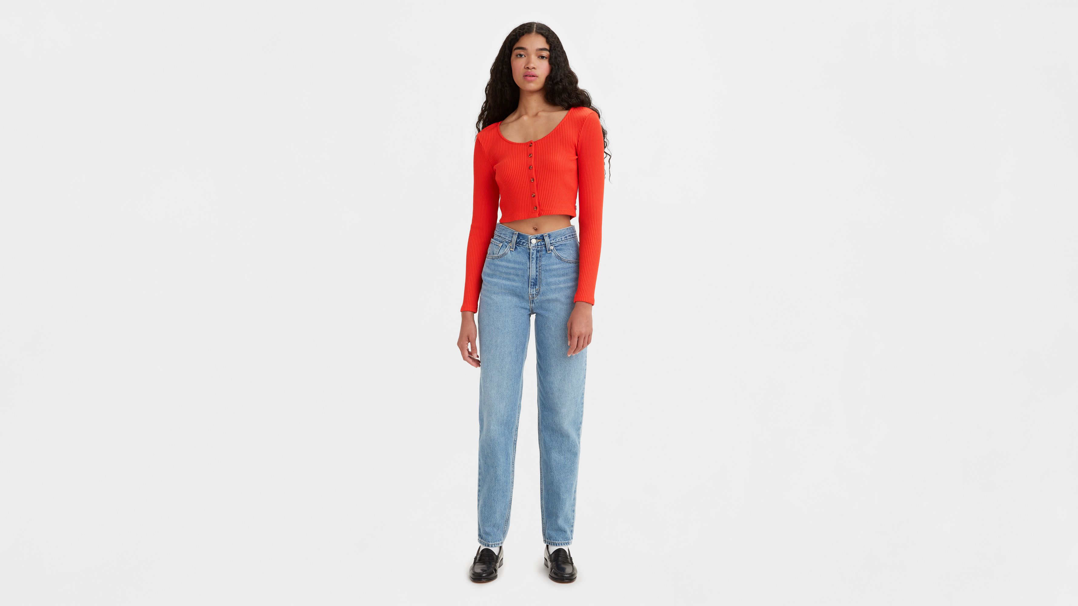 Jean année 80 discount femme