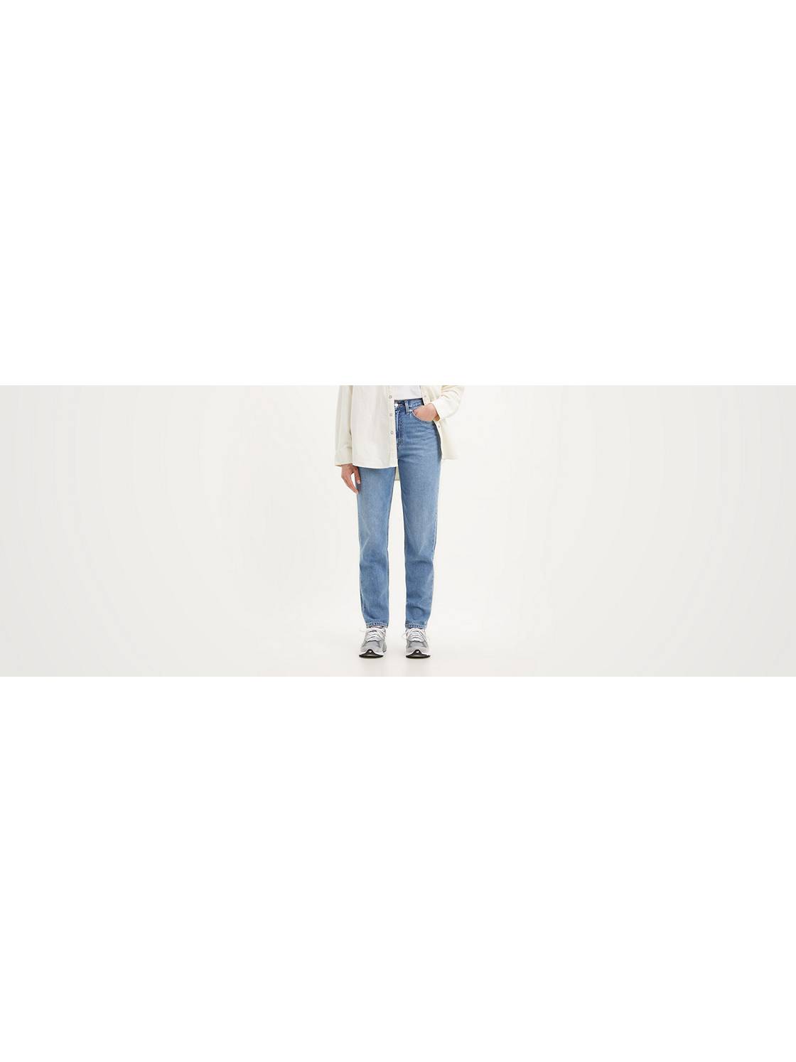 Women's Tapered Jeans, High Waisted Taper