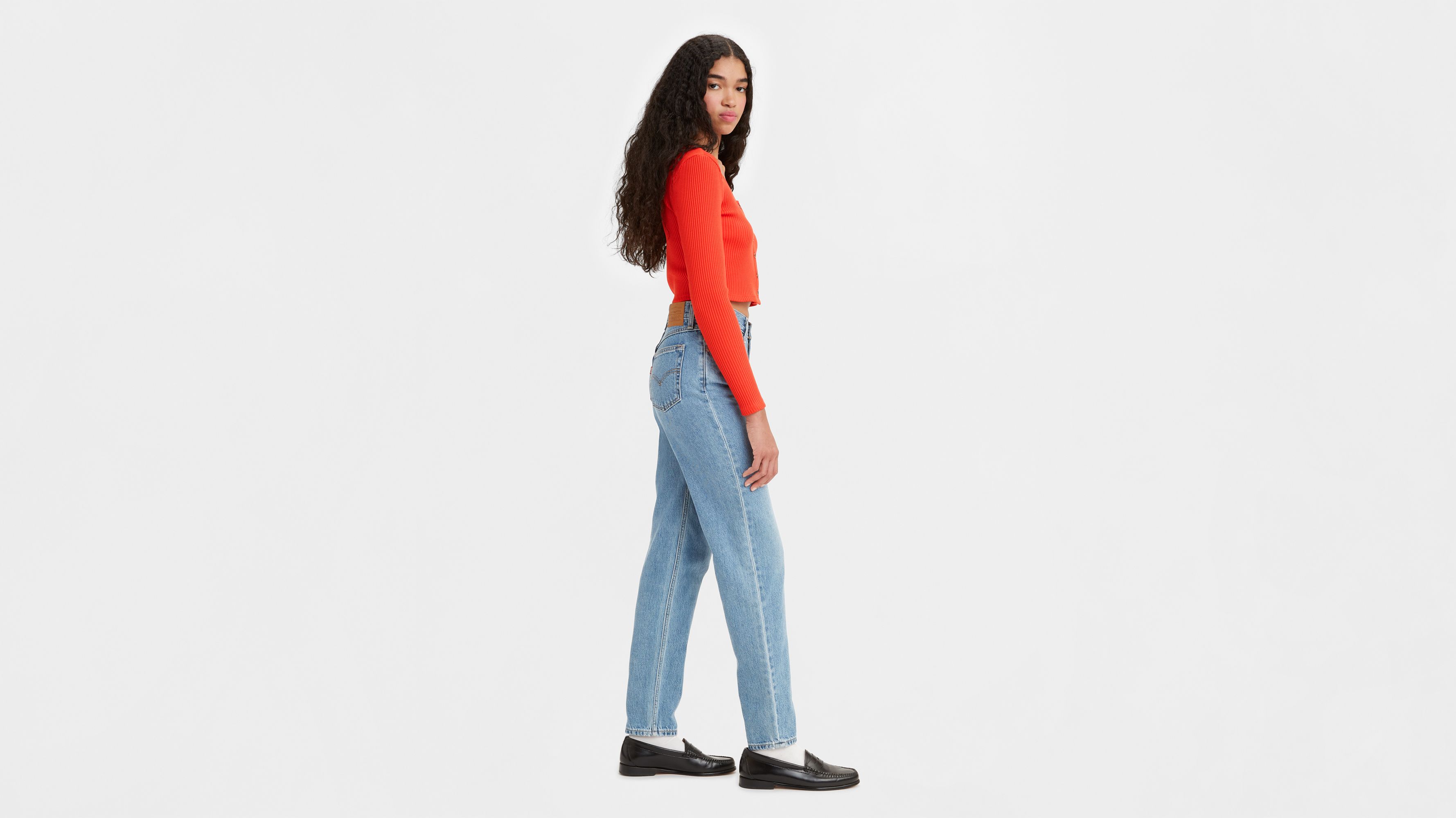 Levis 80S MOM JEAN Blue