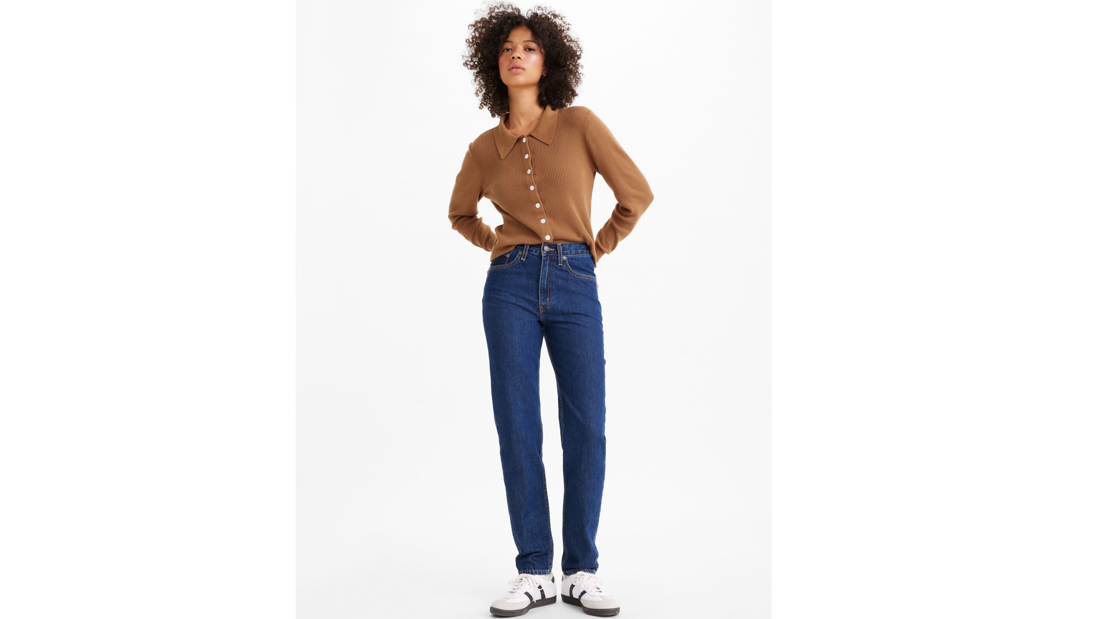 Jeans 80s Mom jean com lavagem média · Levi's · El Corte Inglés