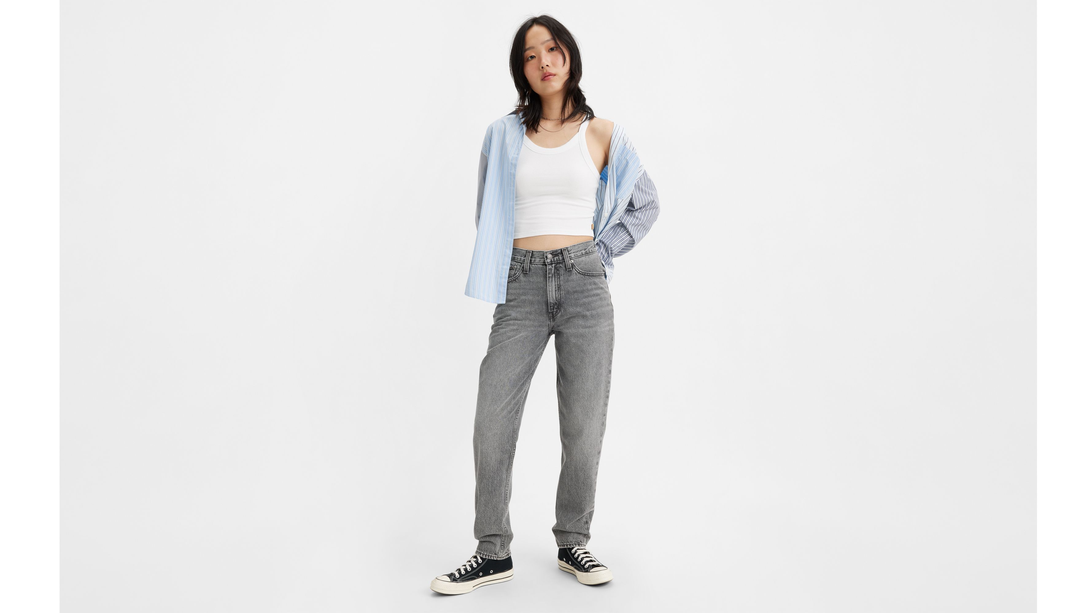 80's Mom Jeans - Grey | Levi's® AT