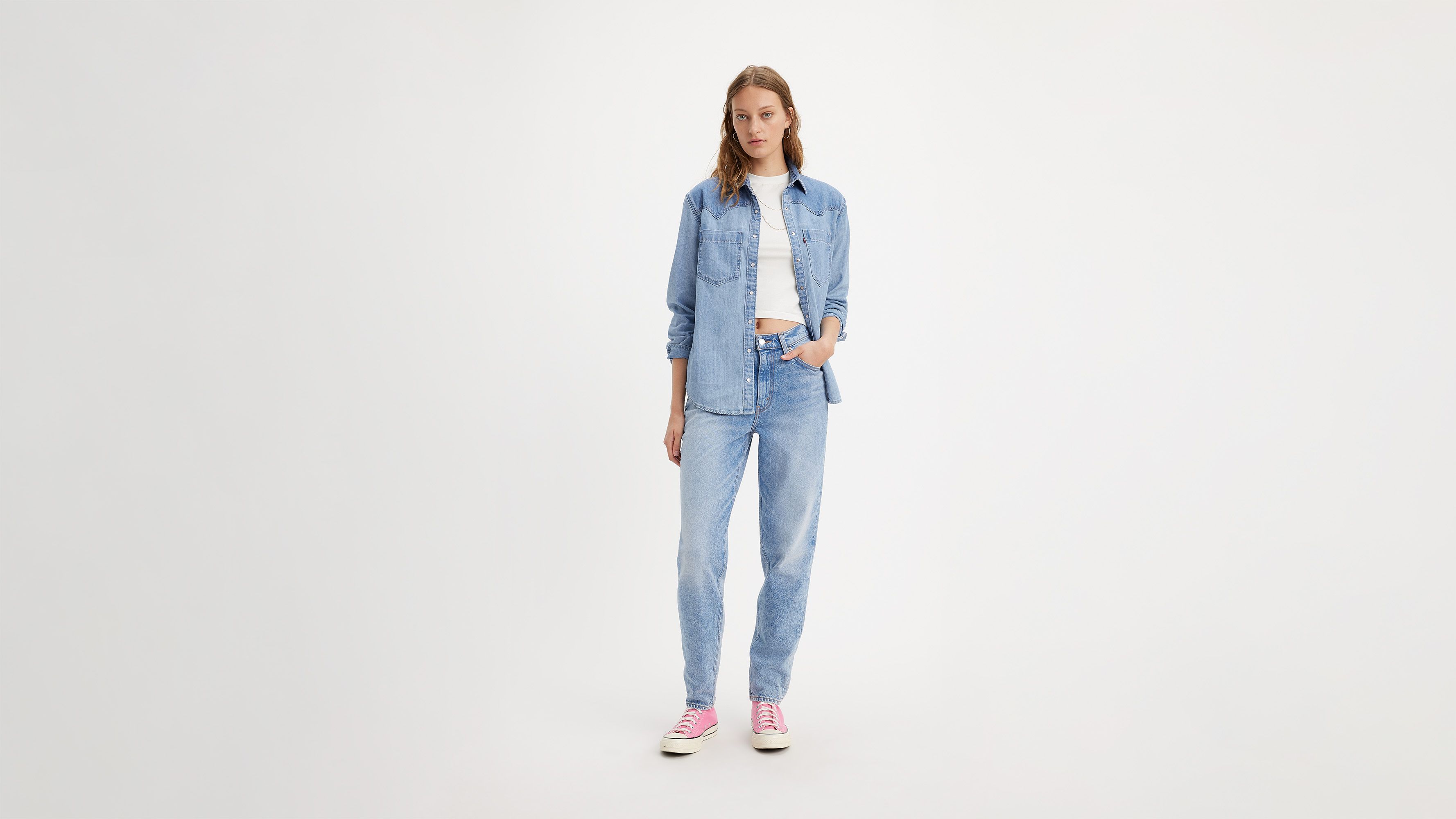 Джинсы Levis Women 80s Mom Jeans (A3506-0004) купить за 18999 руб. в  интернет-магазине JNS