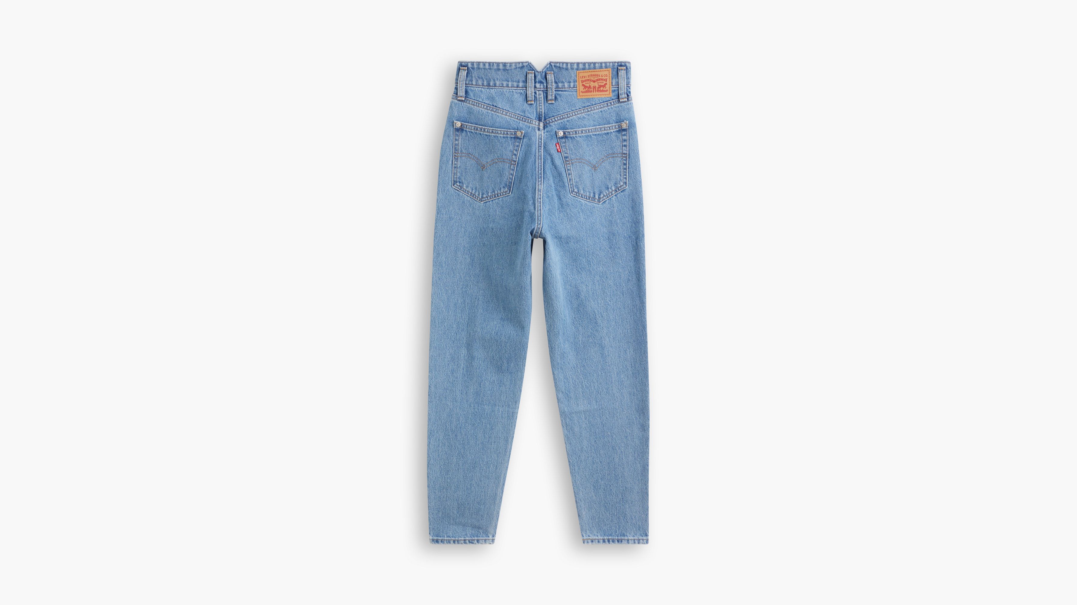 Mom-Jeans mit Taillenaussparung 7