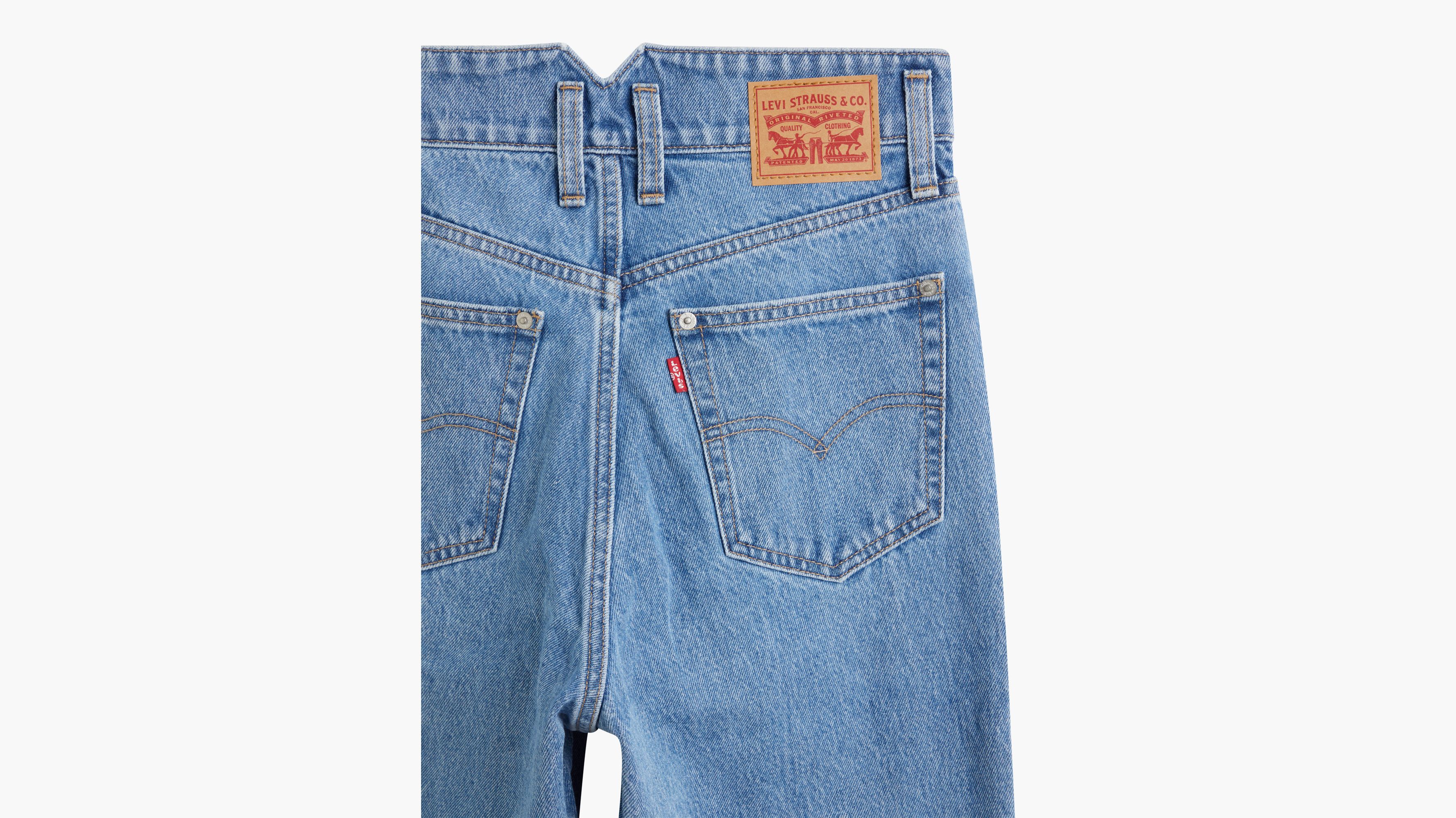 Notch Mom Jeans - Blue