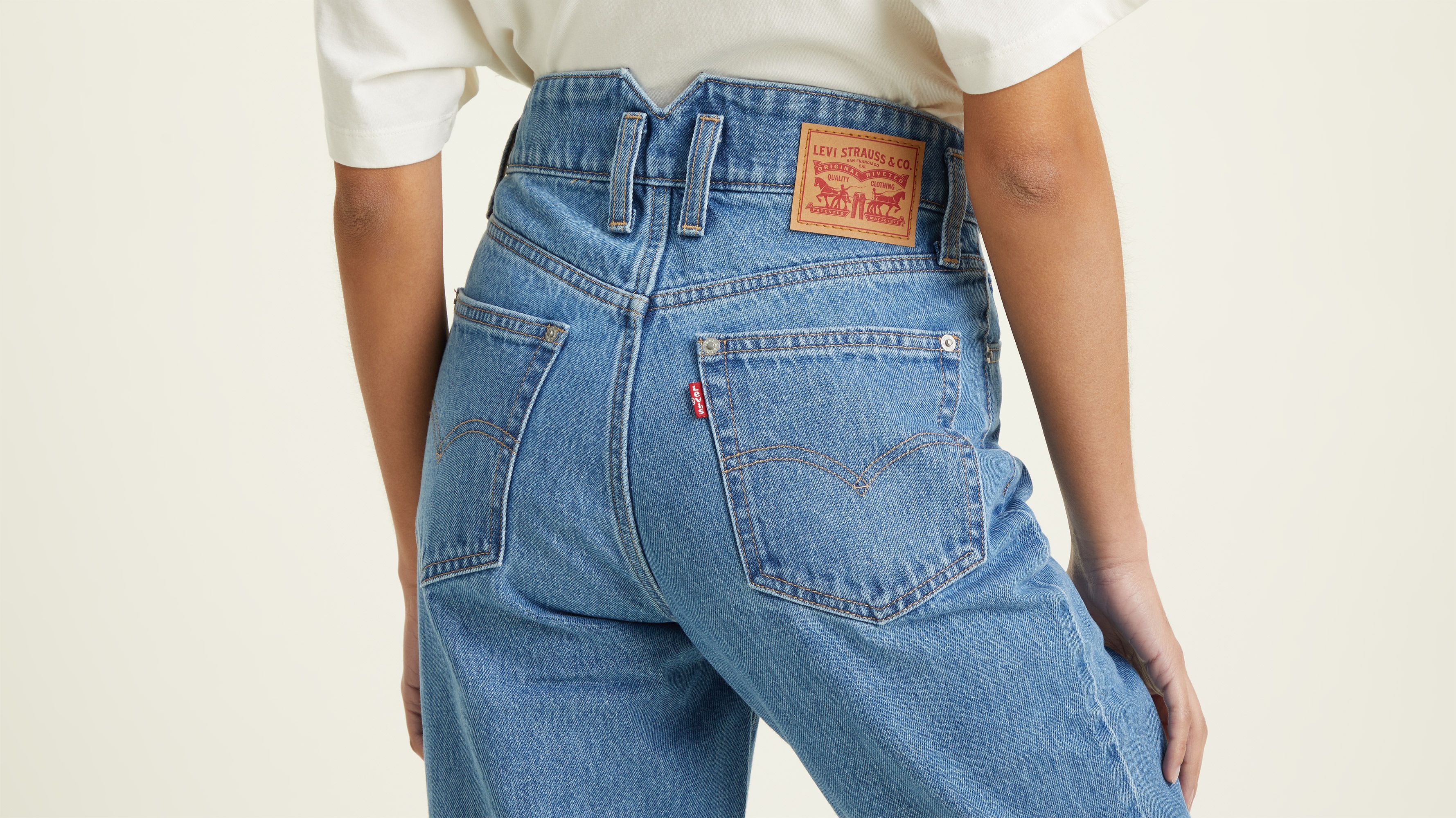 Levi extra outlet mom jeans