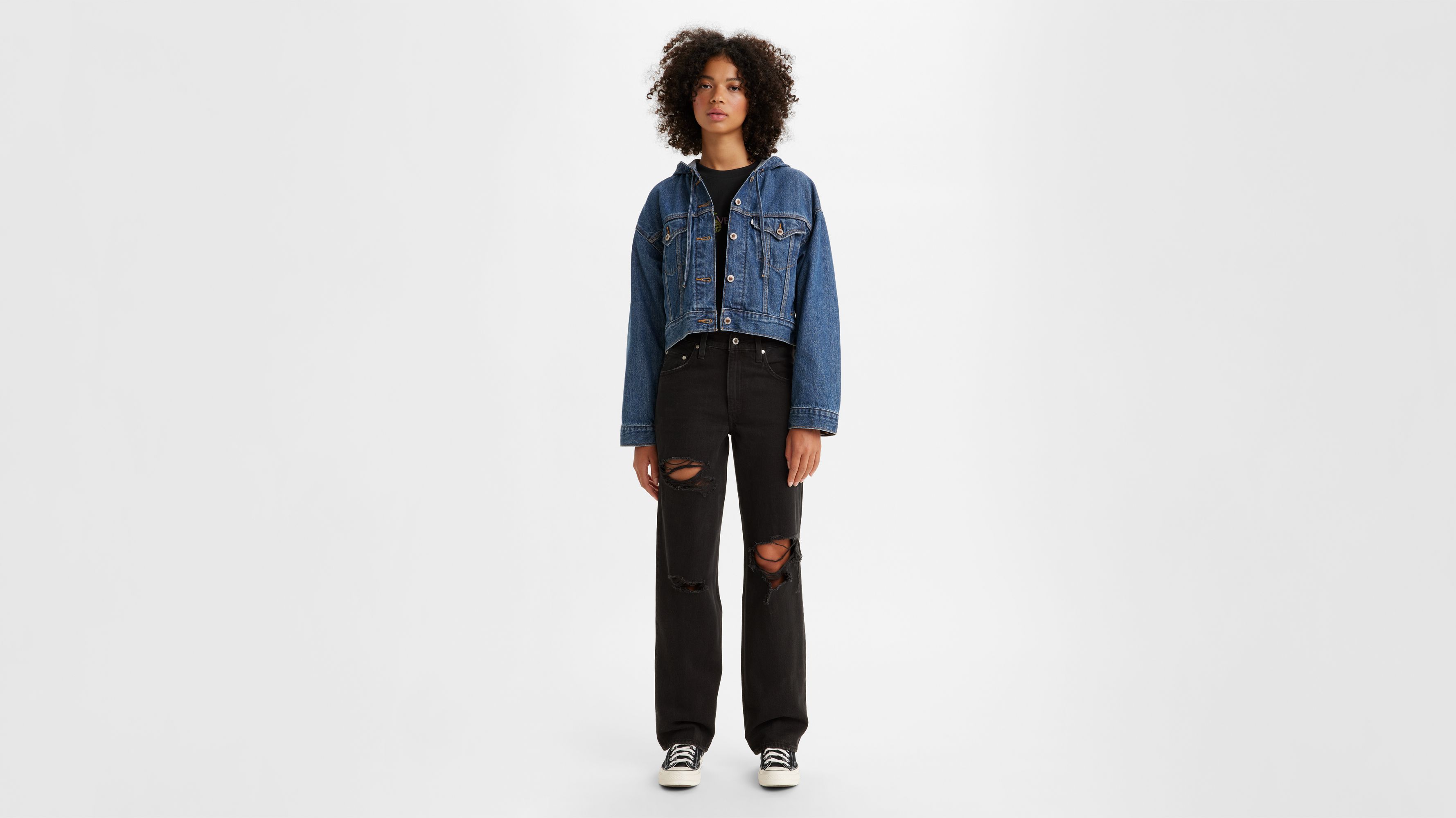 94 Baggy Silvertab™ Women's Jeans - Black | Levi's® US