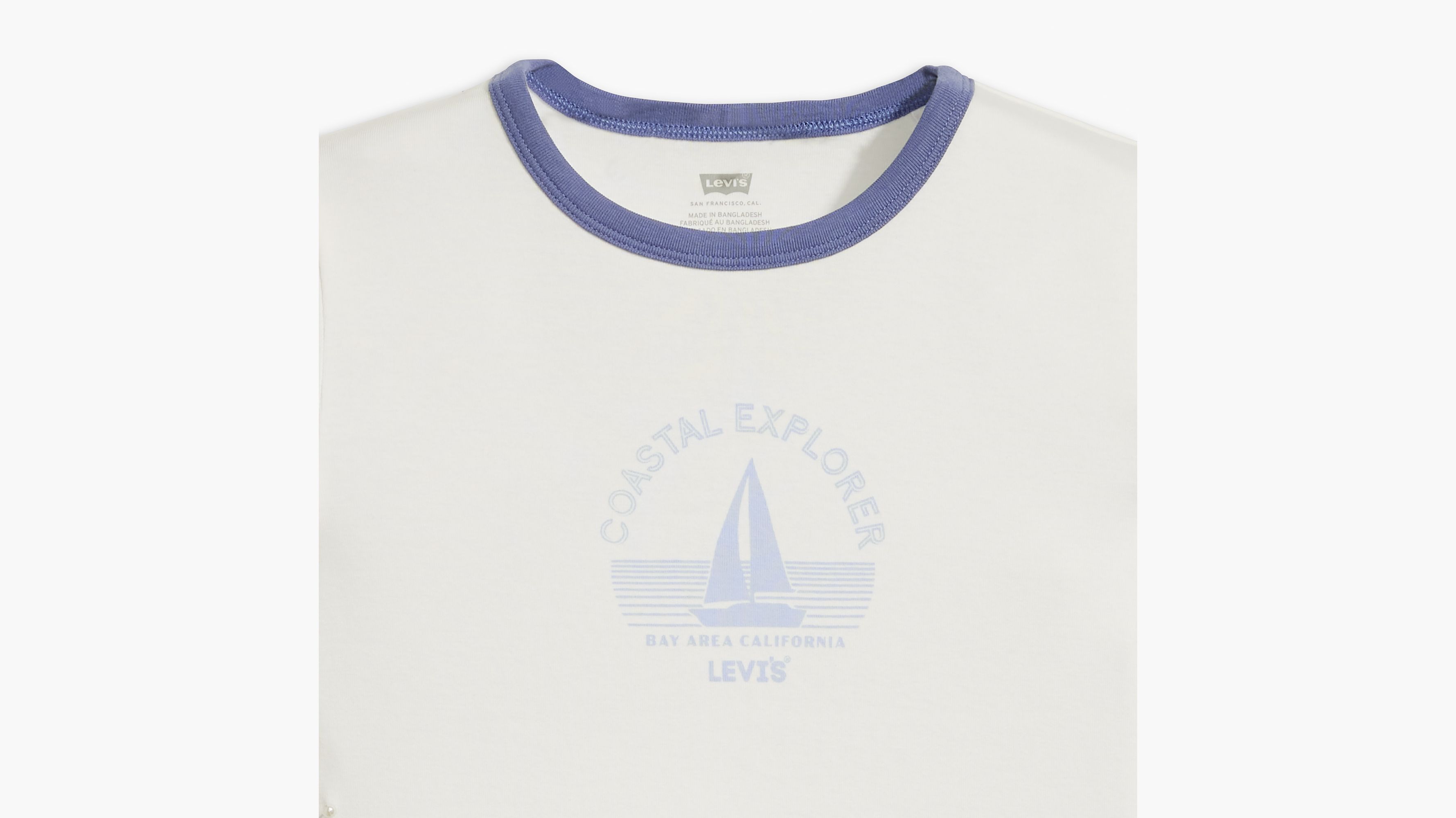 Graphic Ringer Rickie T-shirt - White | Levi's® US