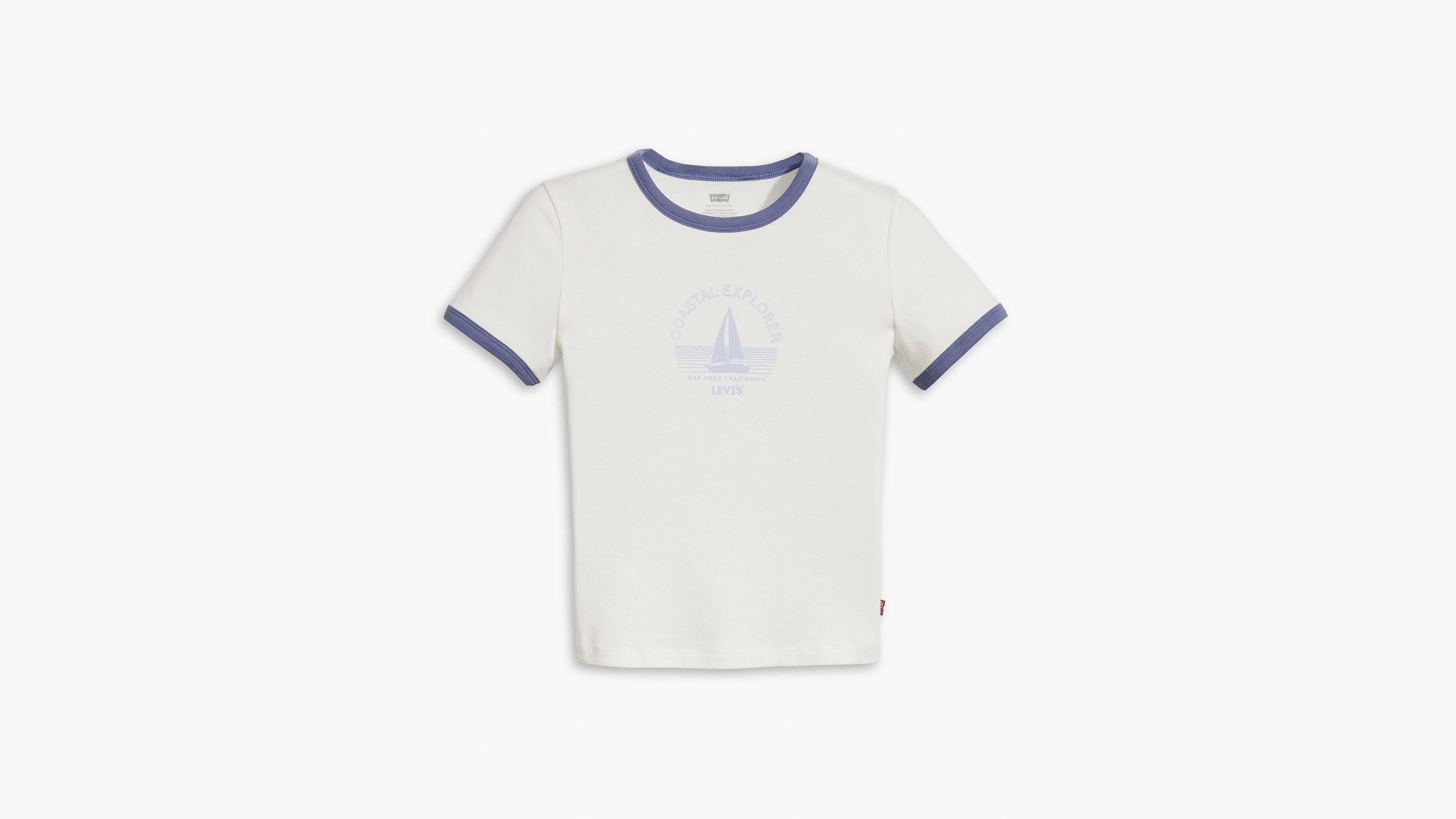 Graphic Ringer Rickie T-shirt - White | Levi's® US