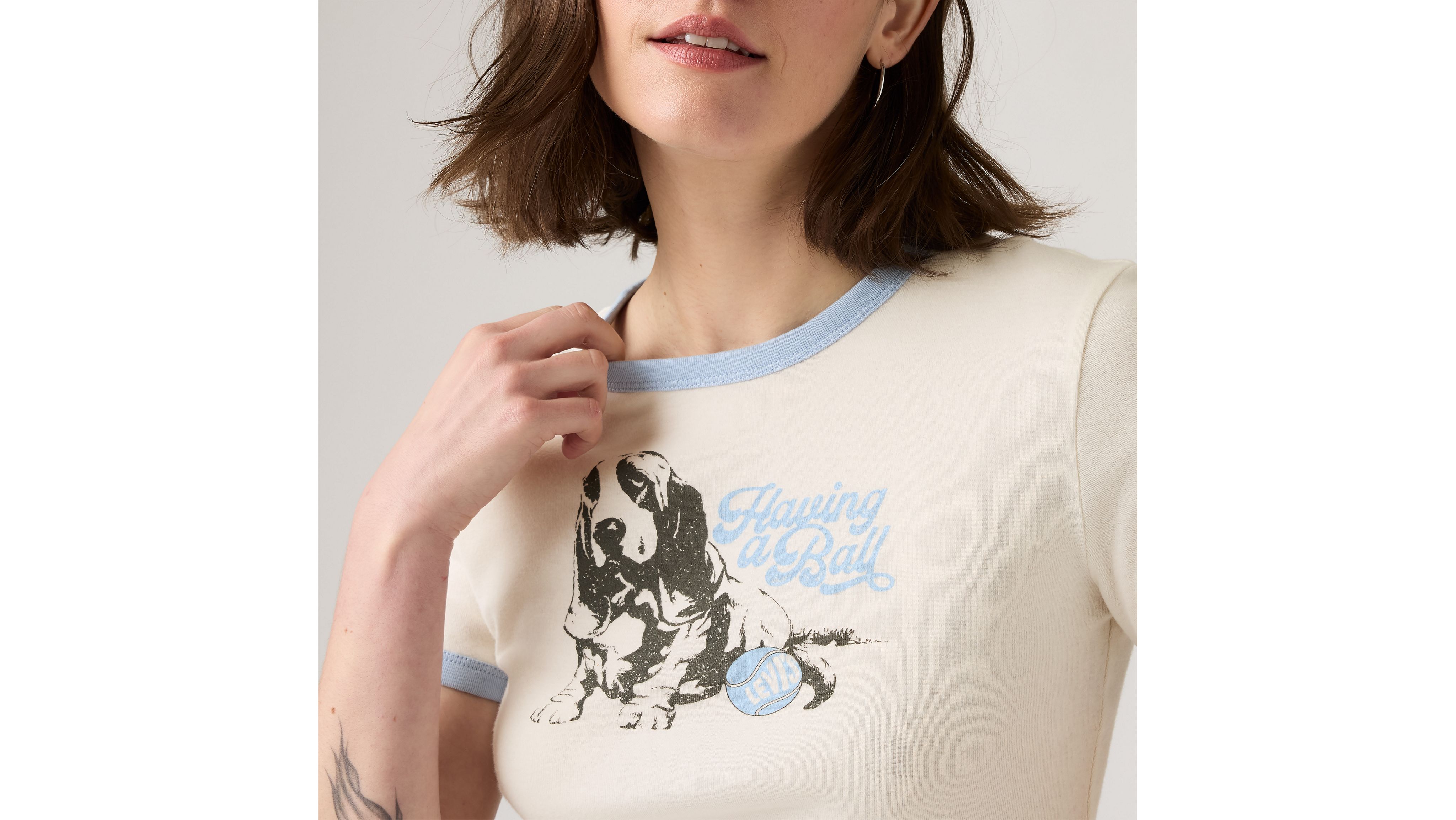 Graphic Ringer Rickie Tee 4