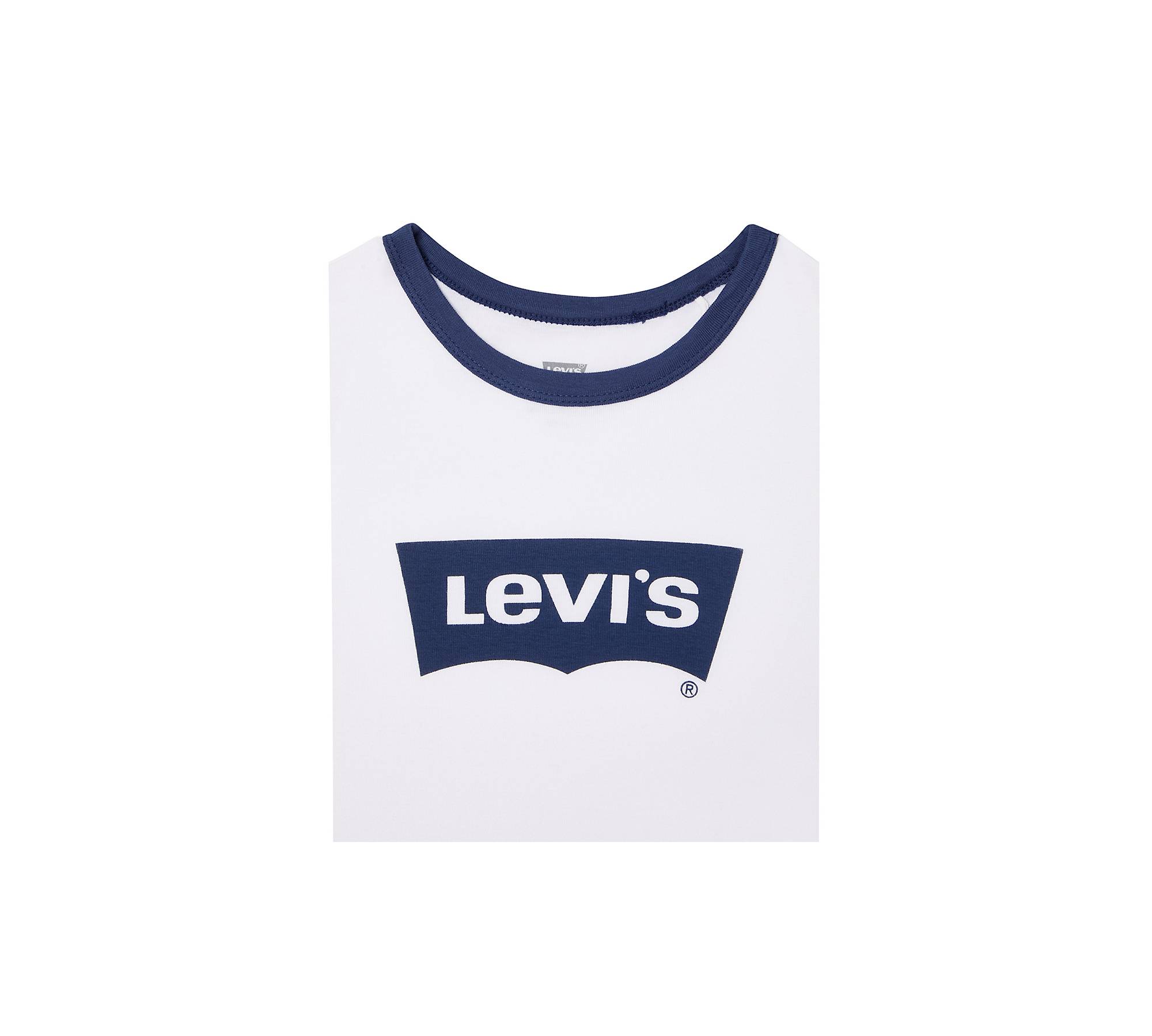 Graphic Ringer Mini Tee - White | Levi's® US