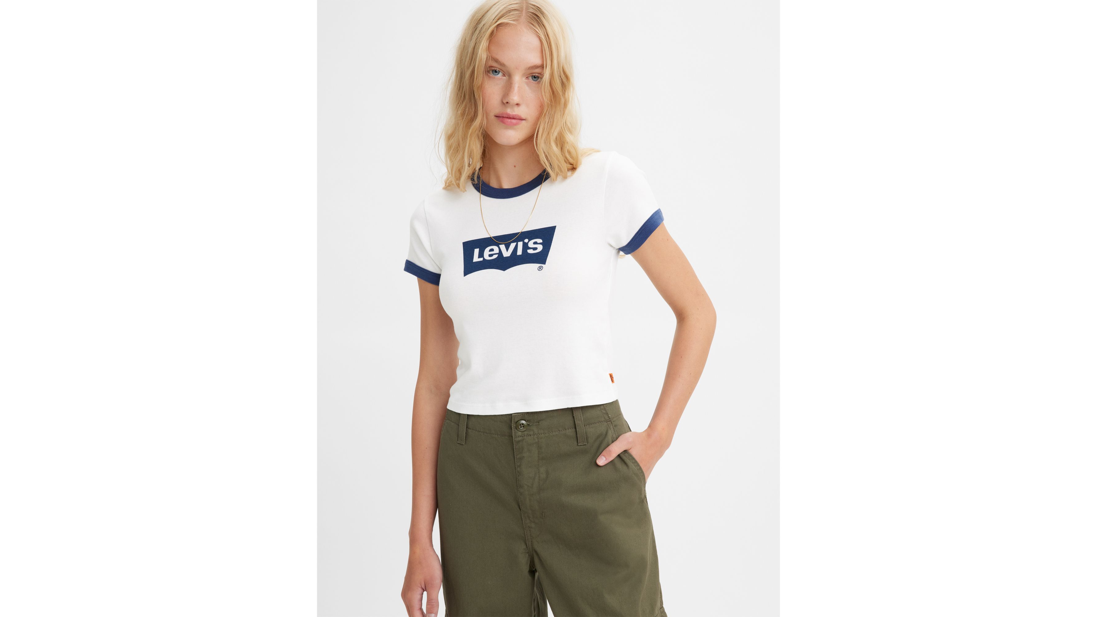 Mini t-shirt à col rond 14