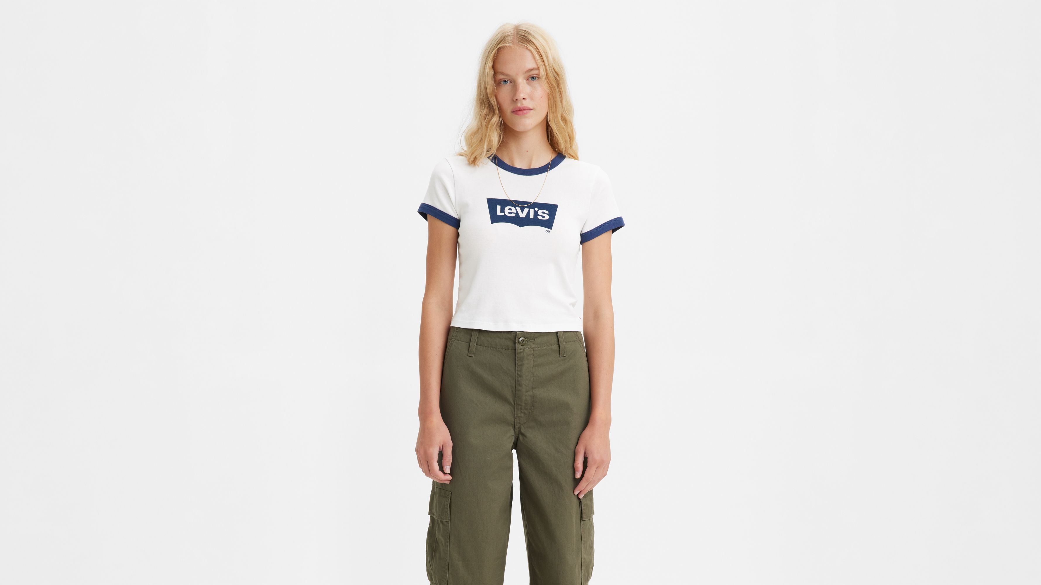 Graphic Ringer Mini Tee