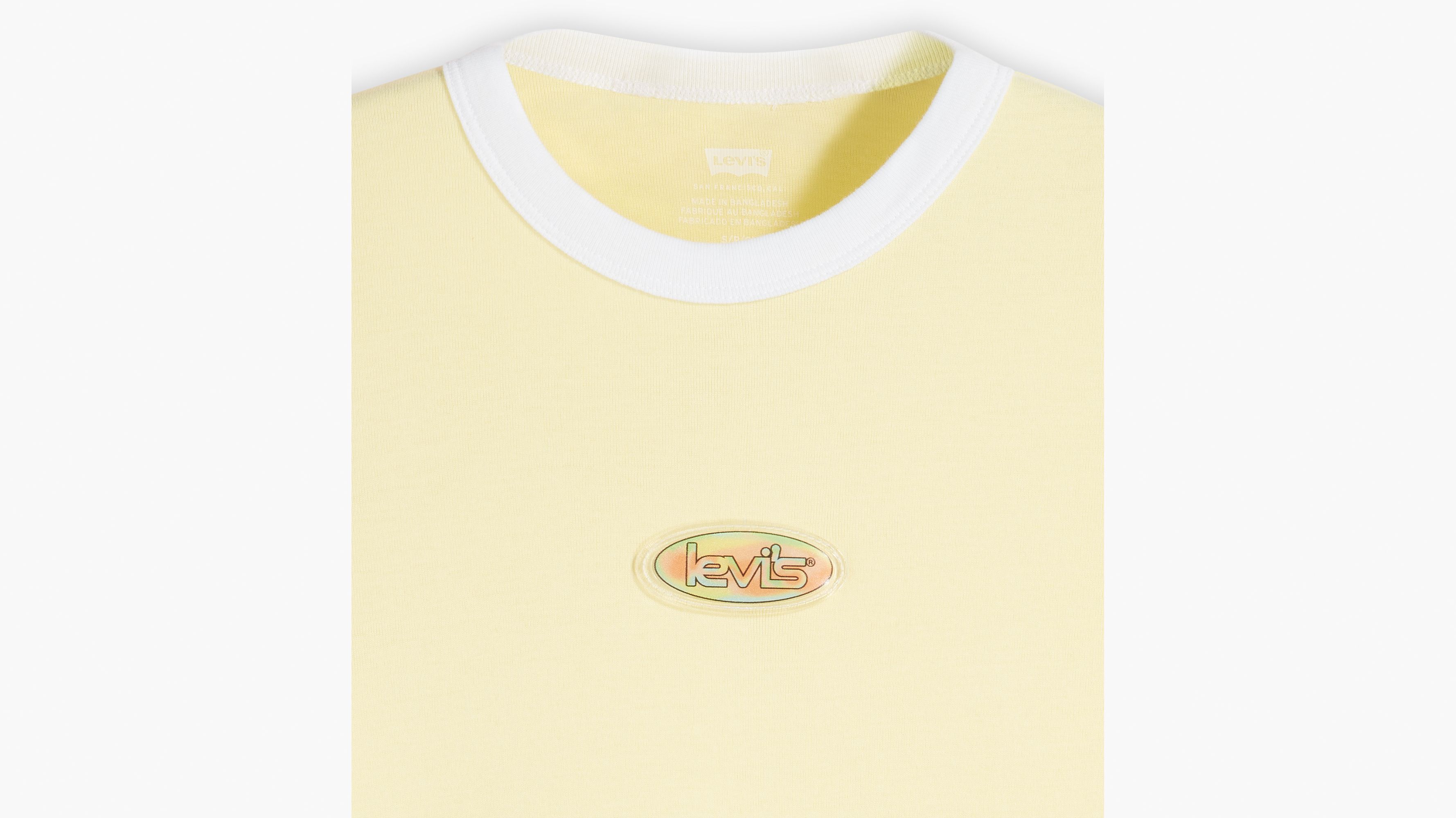 Graphic Ringer Mini Tee - Yellow | Levi's® US