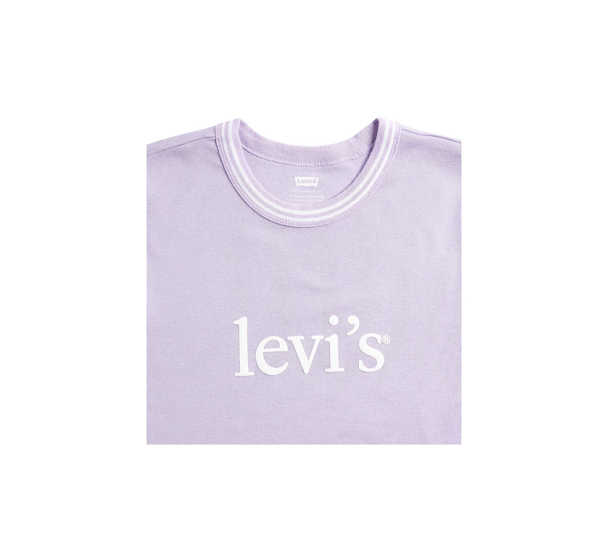Graphic Ringer Mini T-shirt - Purple | Levi's® US