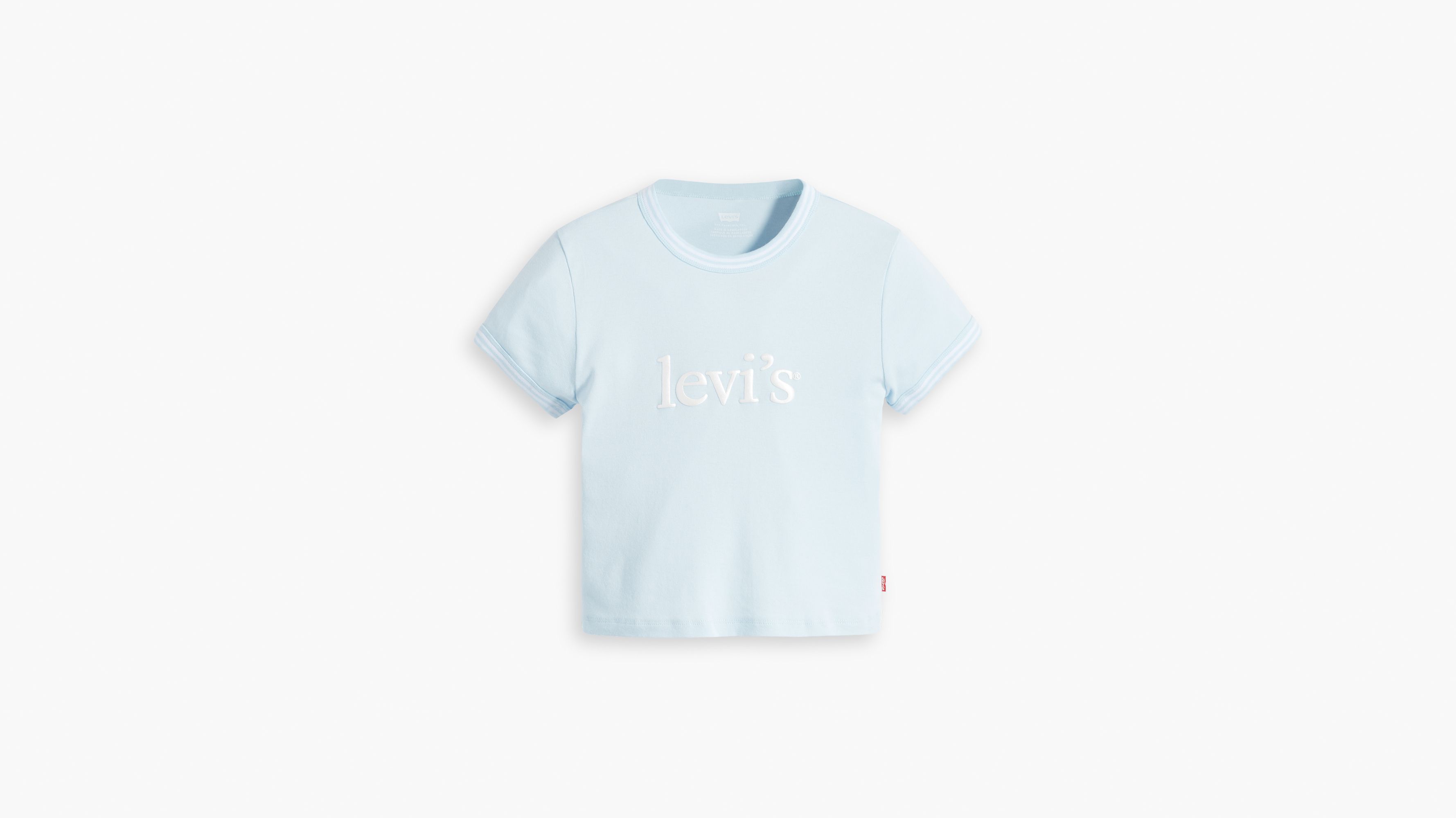 Graphic Ringer Mini T-shirt - Blue | Levi's® CA