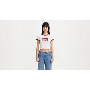 Graphic Ringer Mini T-Shirt 1