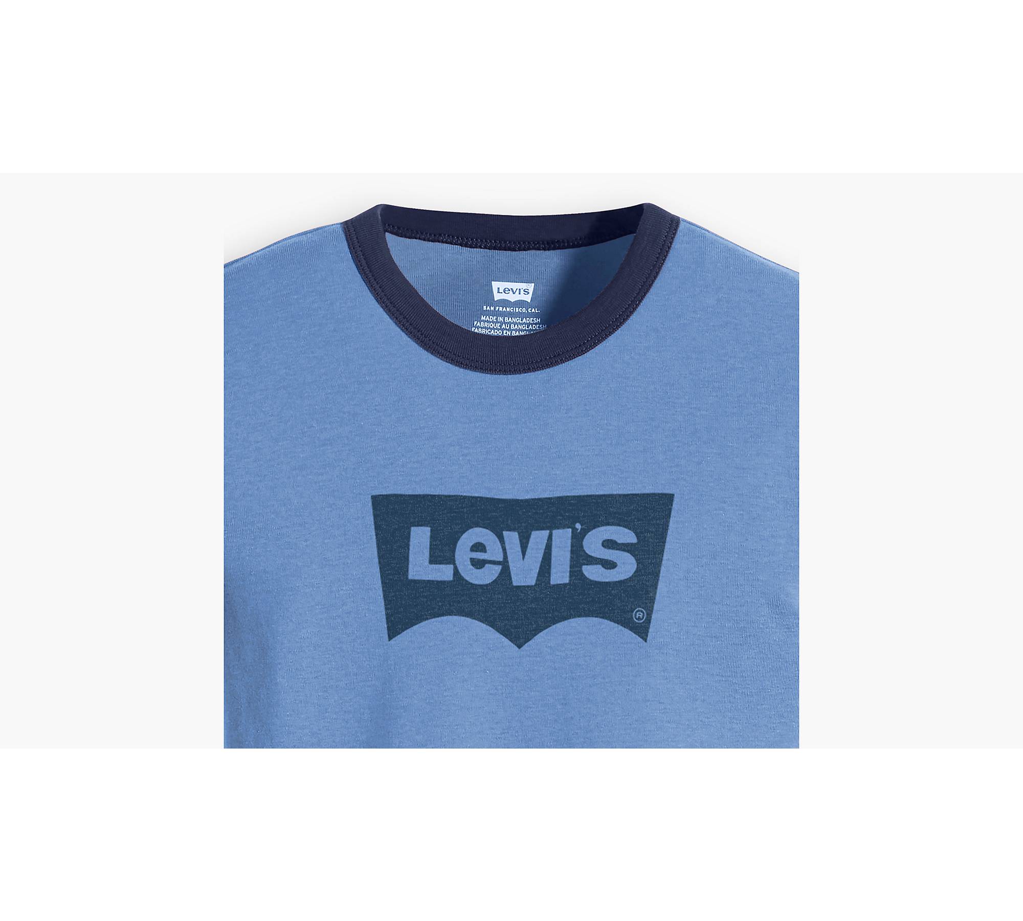 Graphic Ringer Mini T-shirt - Blue | Levi's® US