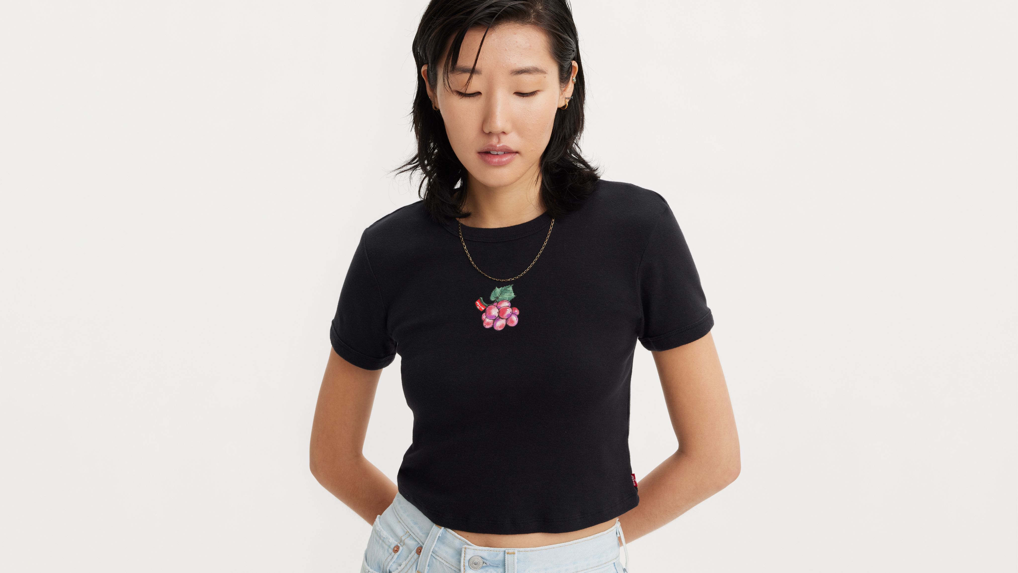 Graphic Ringer Mini T-Shirt 4