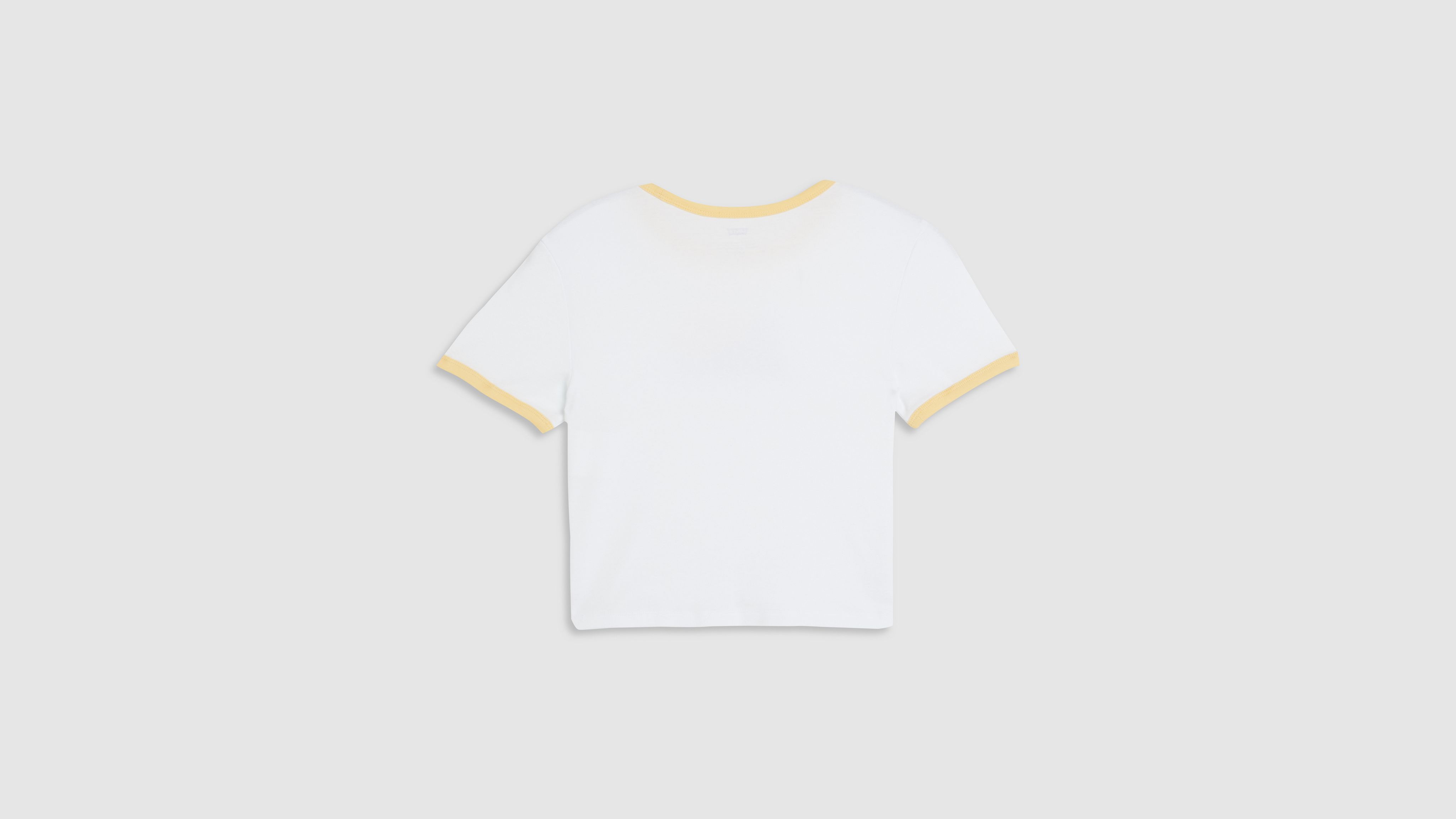 Levi's Graphic Ringer Mini T-shirt In White