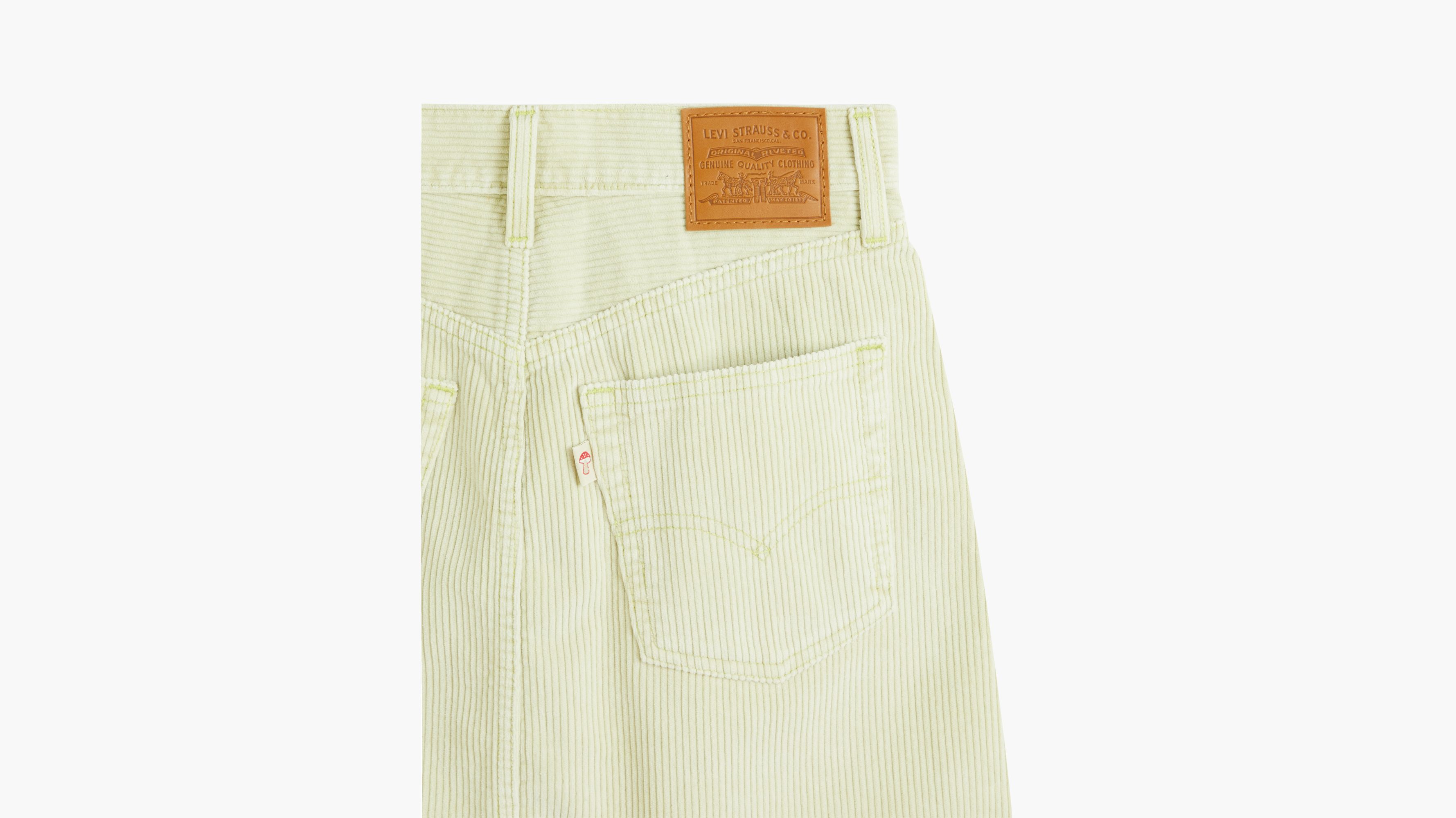 Corduroy Buttonfront Skirt 8