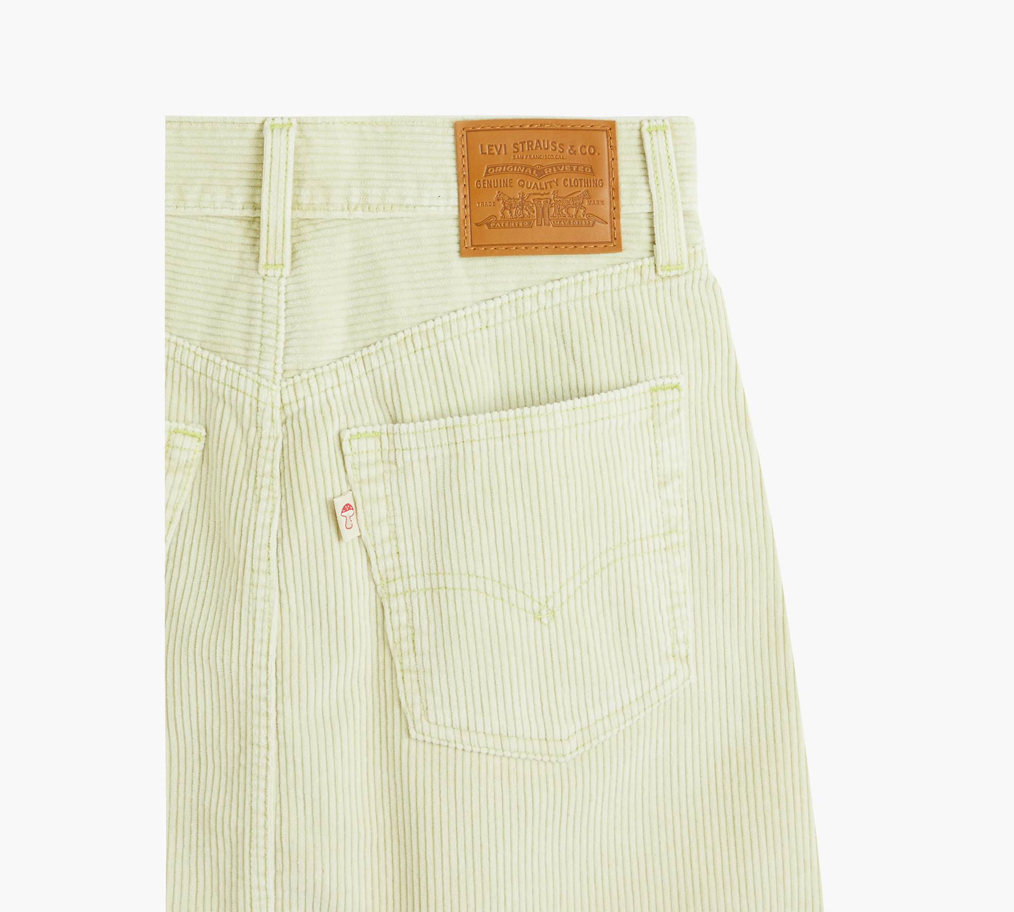 Corduroy Buttonfront Skirt - Green | Levi's® FR