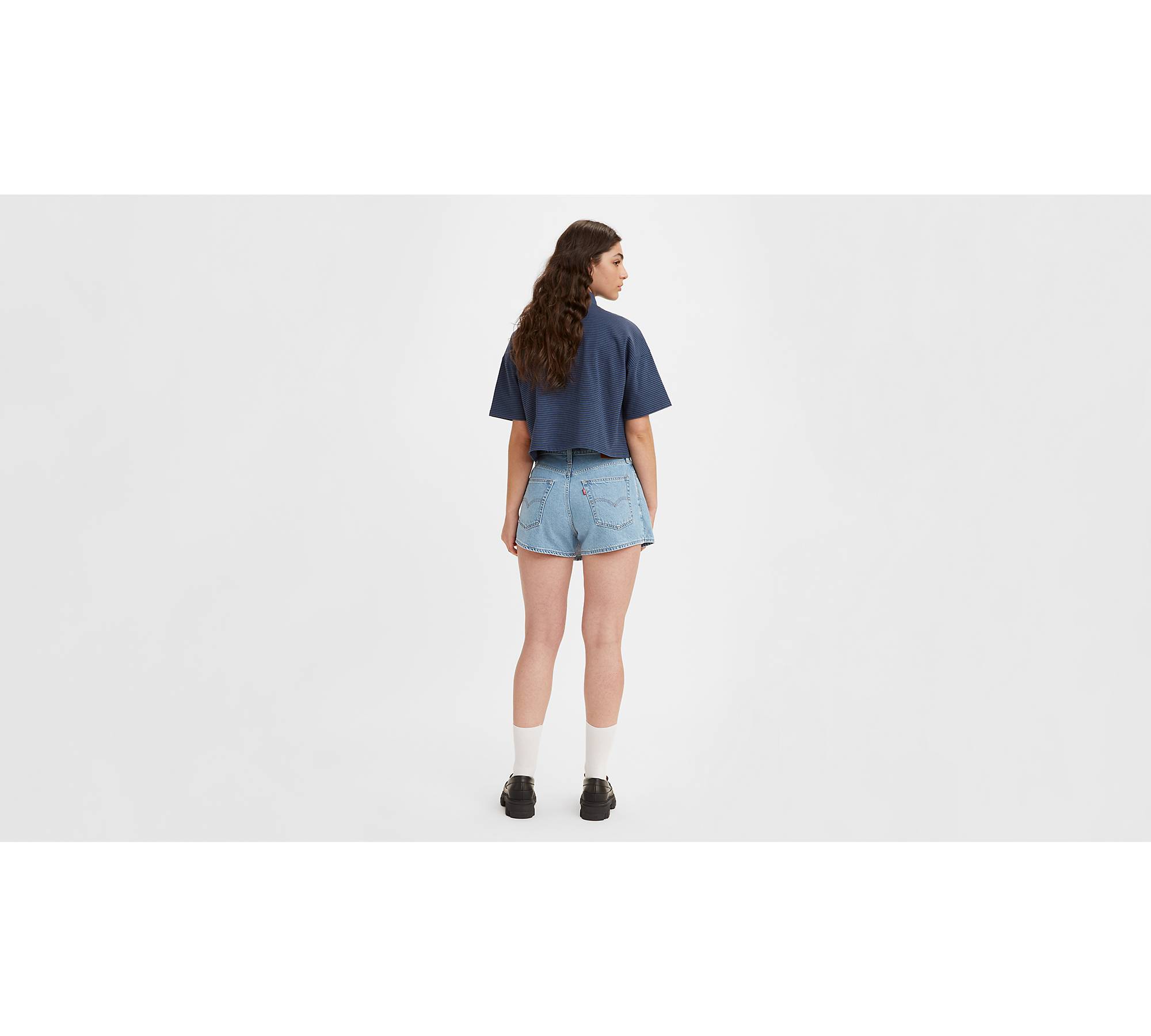 Vintage Girls Blue Jean Skort, 90s Girls Skirt Shorts, Back to