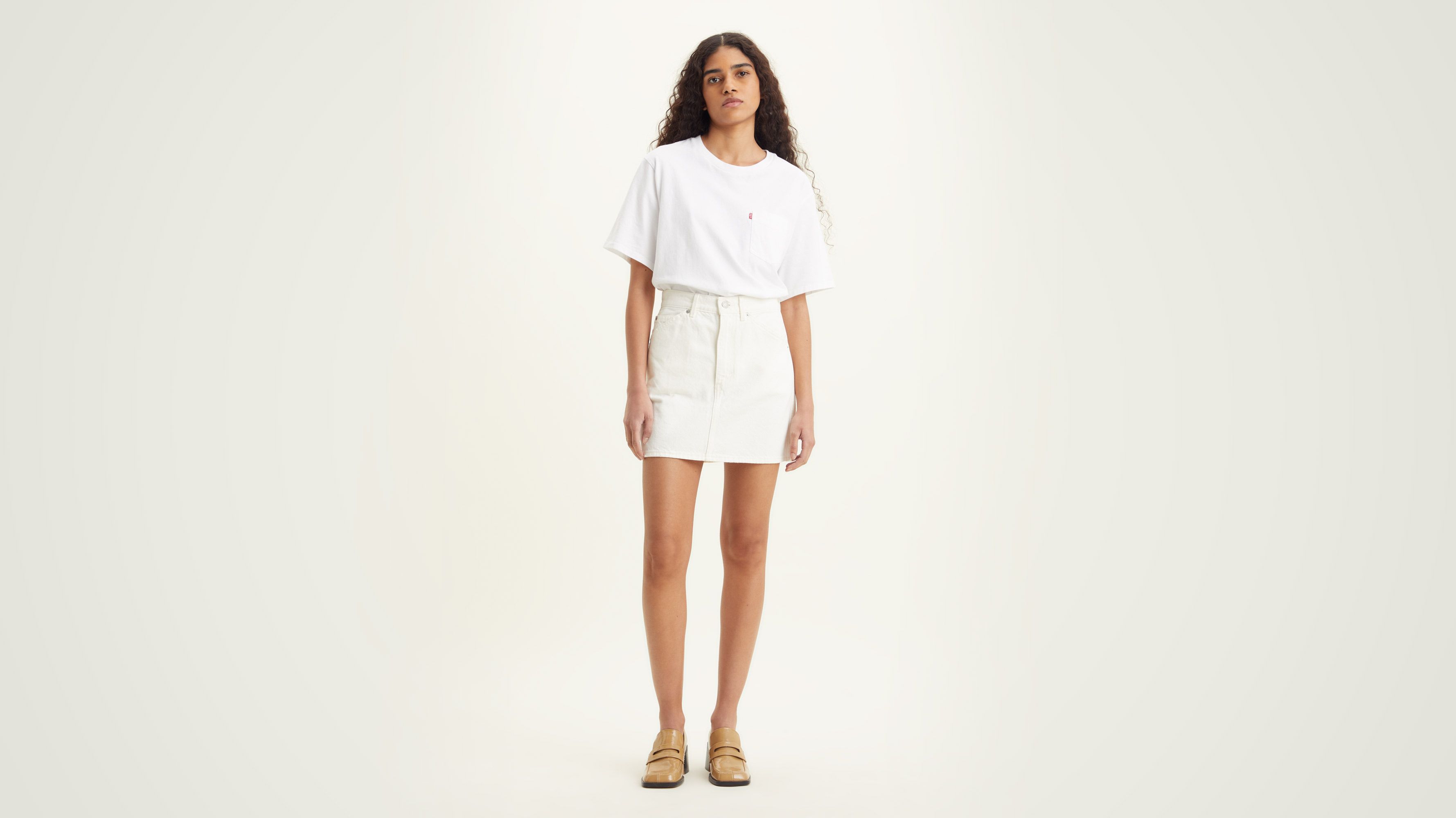 Utility Mini Skirt White Levi's® CA
