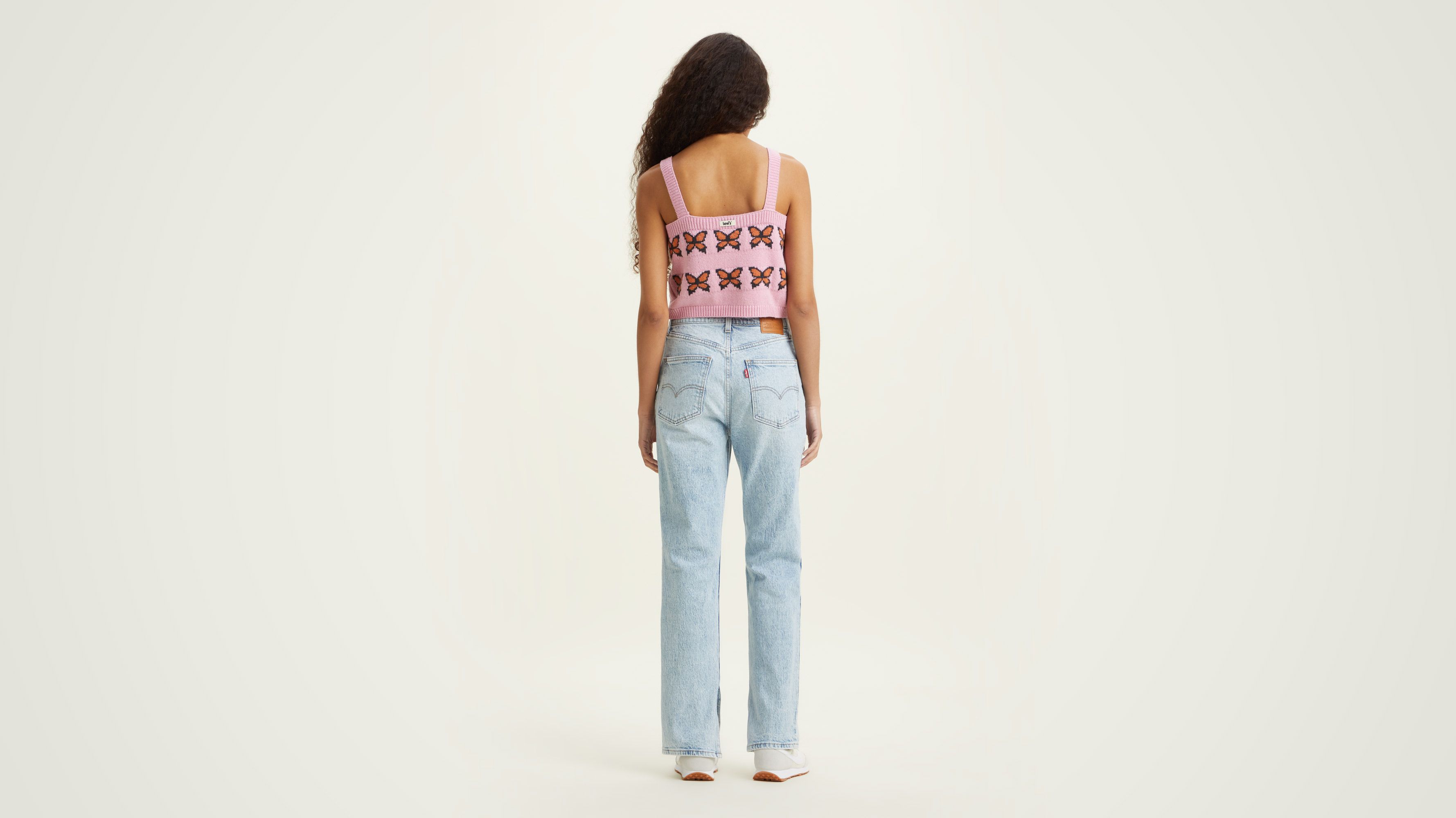 Levis high waisted slim jeans best sale