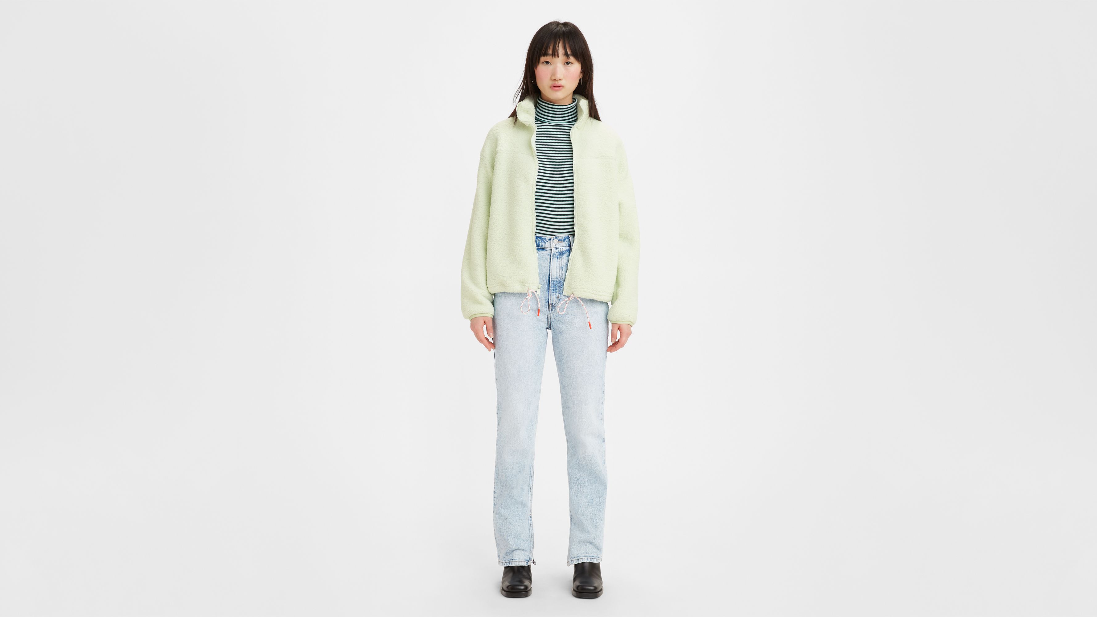 70's High Rise Slim Straight Women's Jeans 2