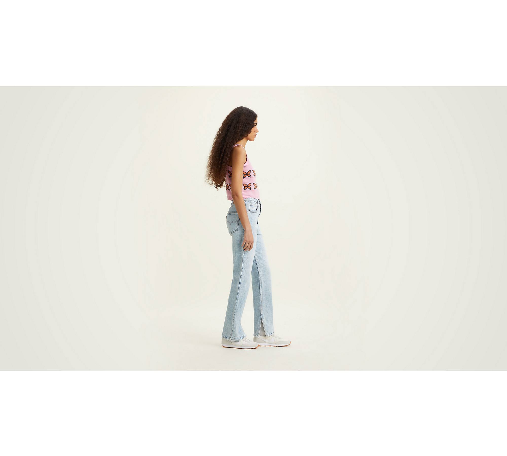 70's High Slim Straight Jeans - Blue | Levi's® GR