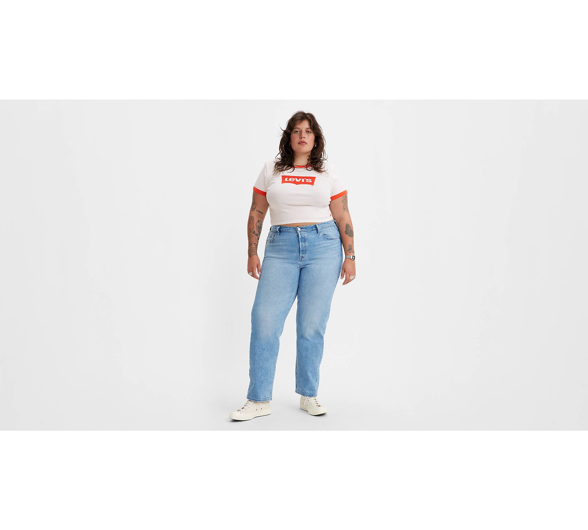 stereoanlæg Vise dig Regeringsforordning 501® Original Fit Women's Jeans (plus Size) - Light Wash | Levi's® US
