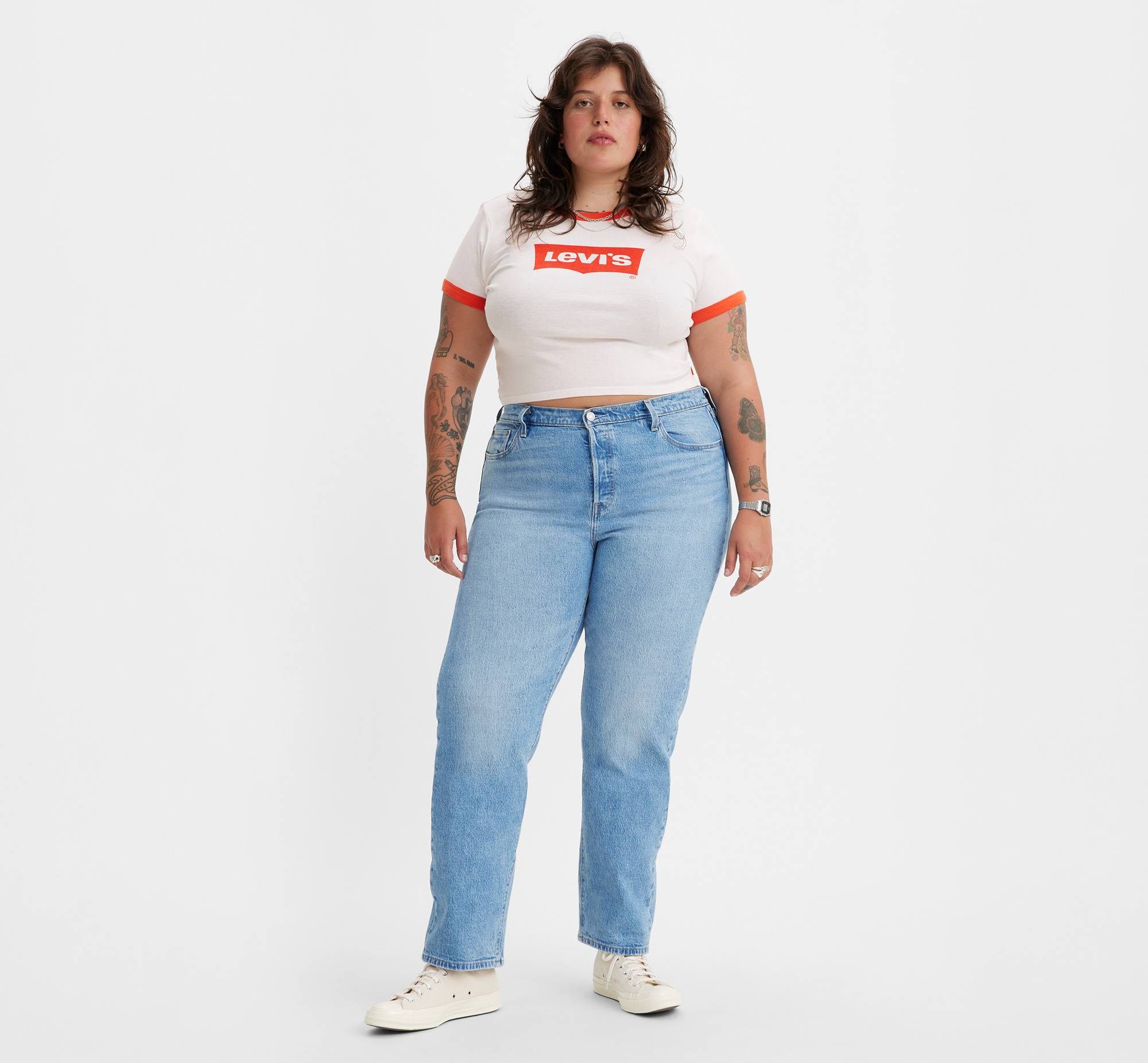 501® Original Fit Women's Jeans (plus Size) - Light Wash | Levi's® US