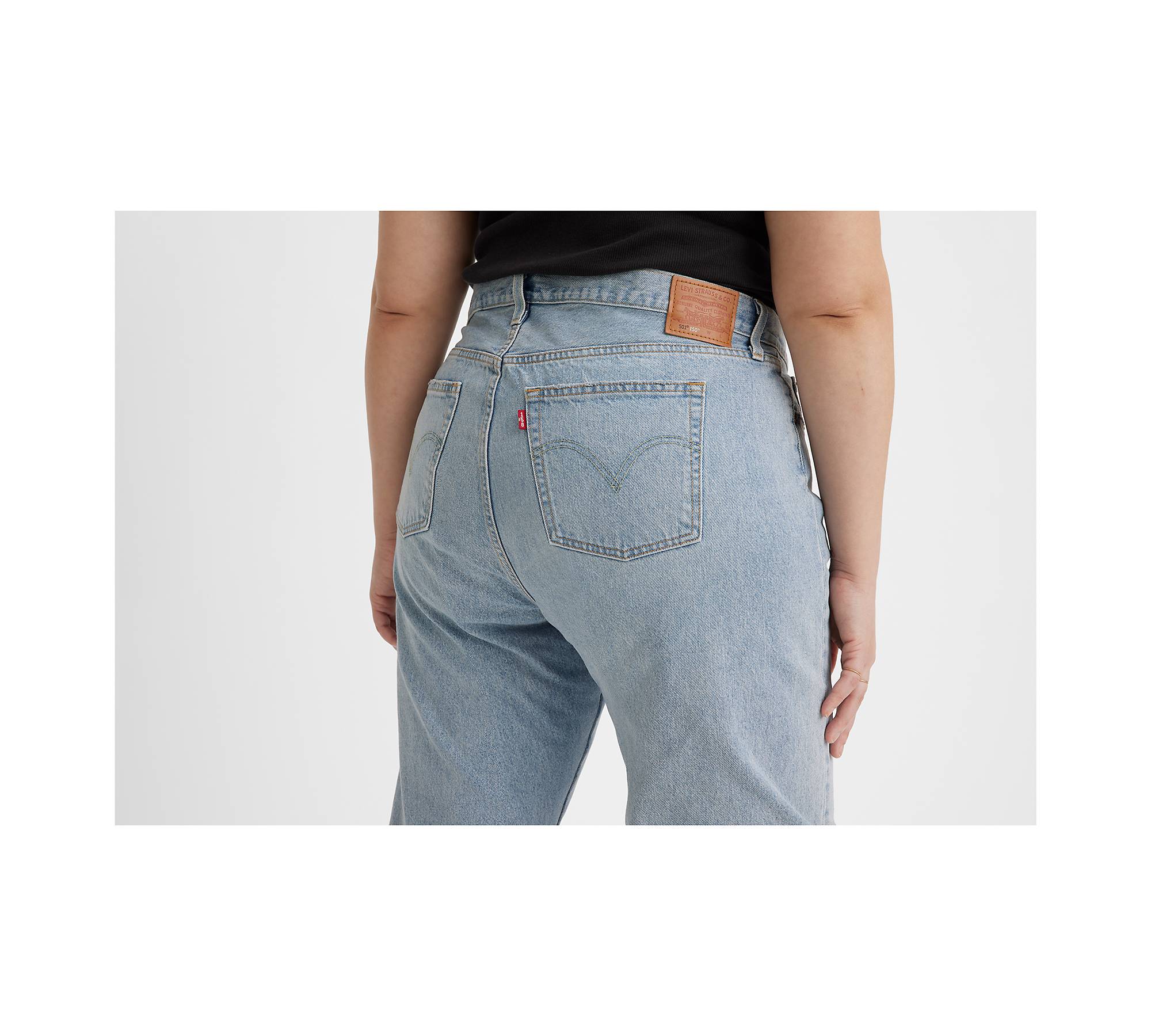 501® Original Fit Patchwork Women's Jeans (plus Size) - Light Wash ...