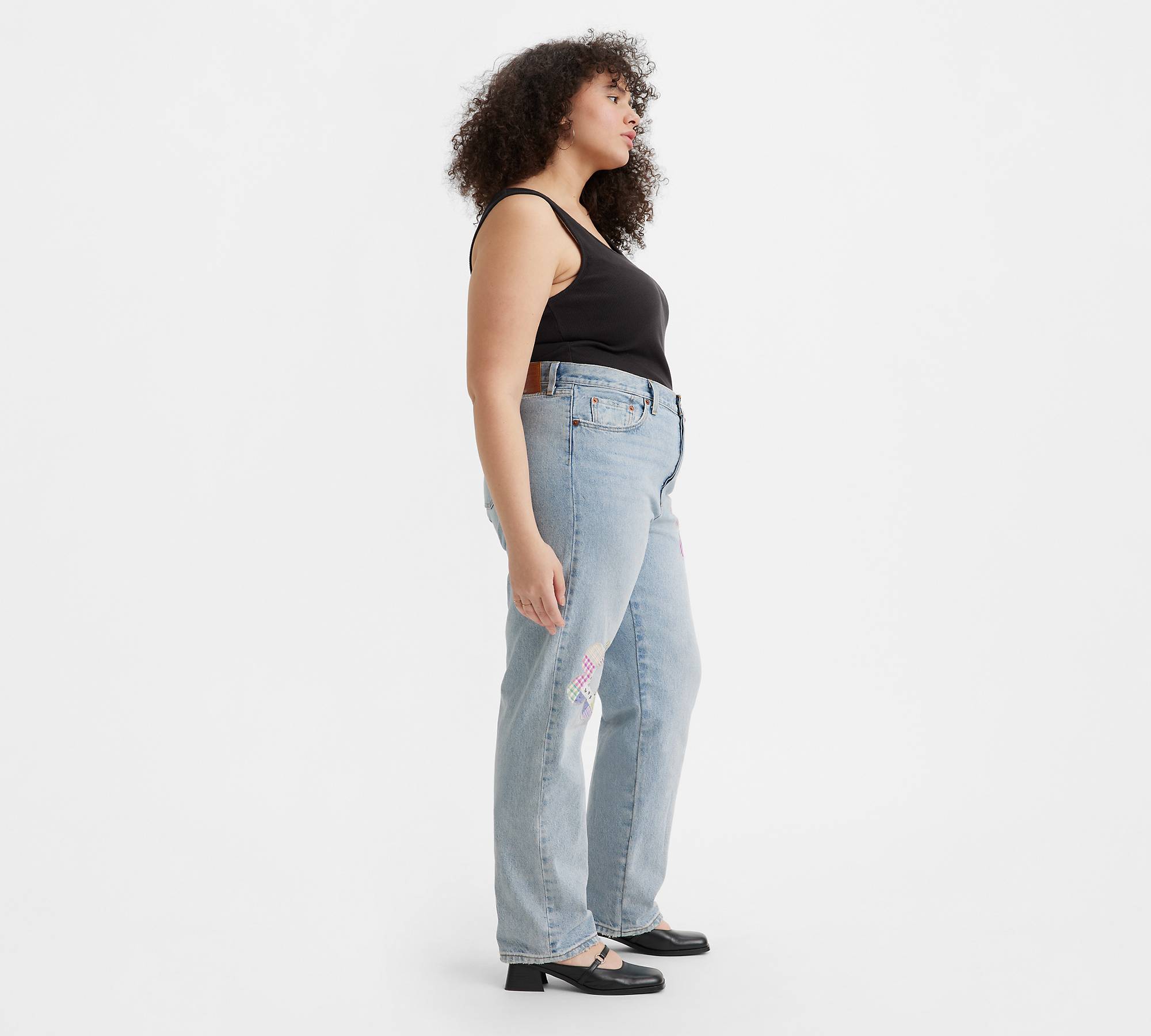 501® Original Fit Patchwork Women's Jeans (plus Size) - Light Wash ...