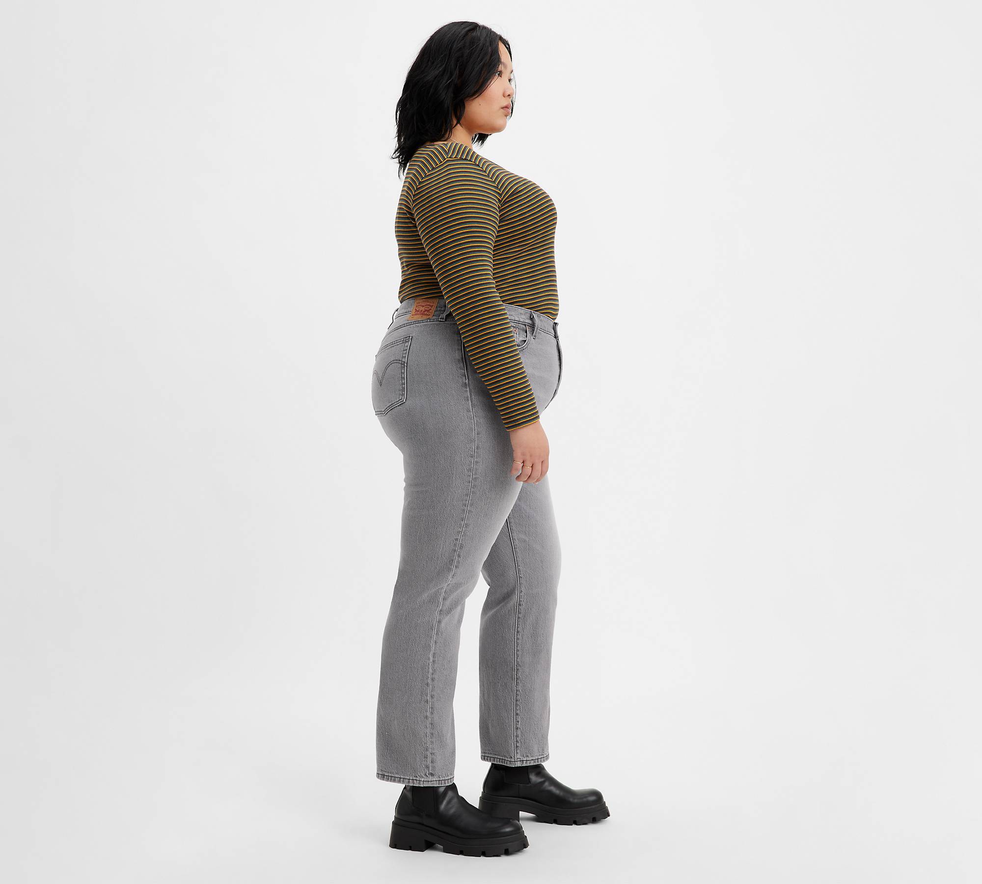501® Original Women's Jeans (plus Size) - Grey | Levi's® CA