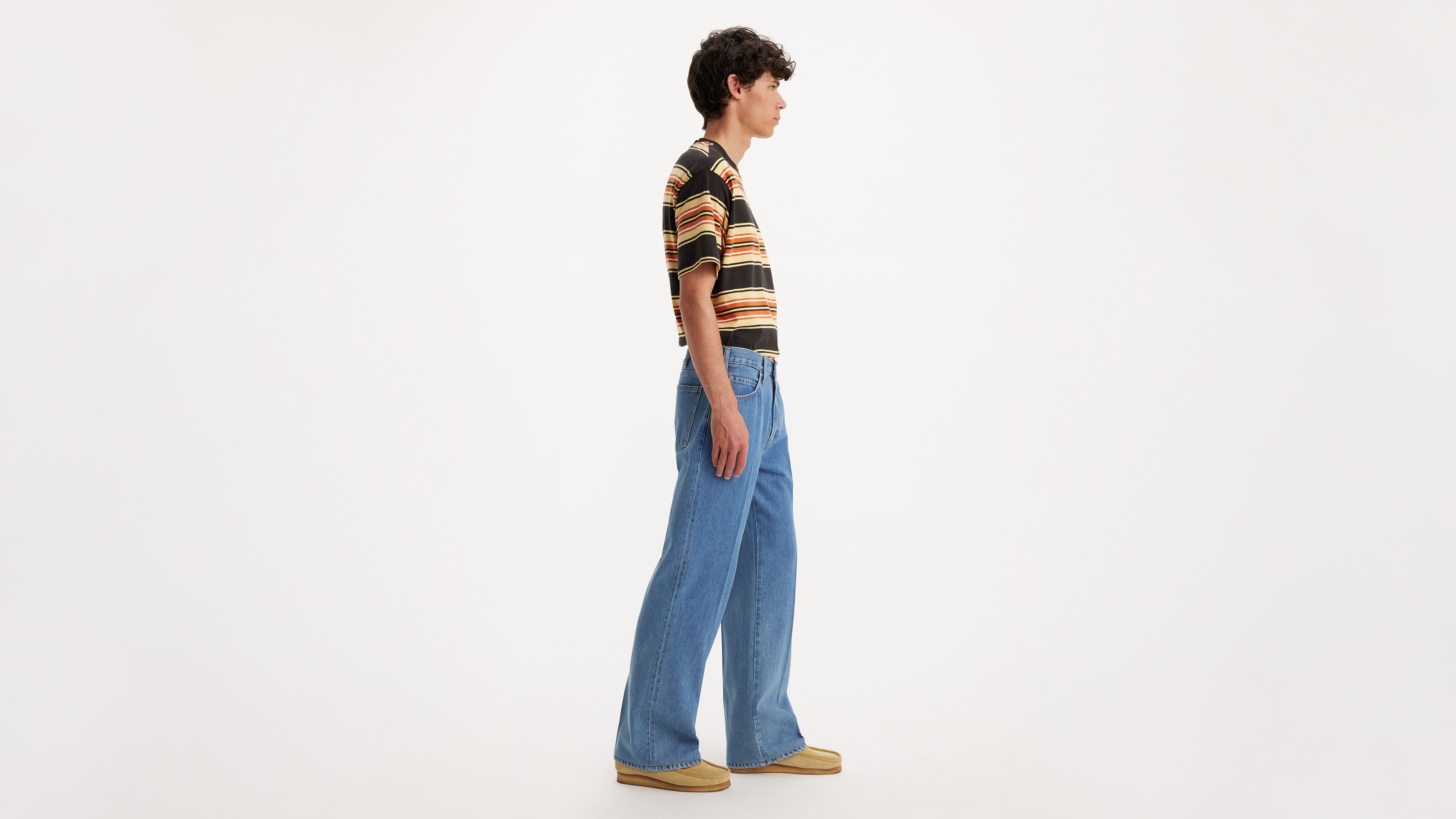 Levi's® Sta-prest® Flare Pants - Blue | Levi's® GB